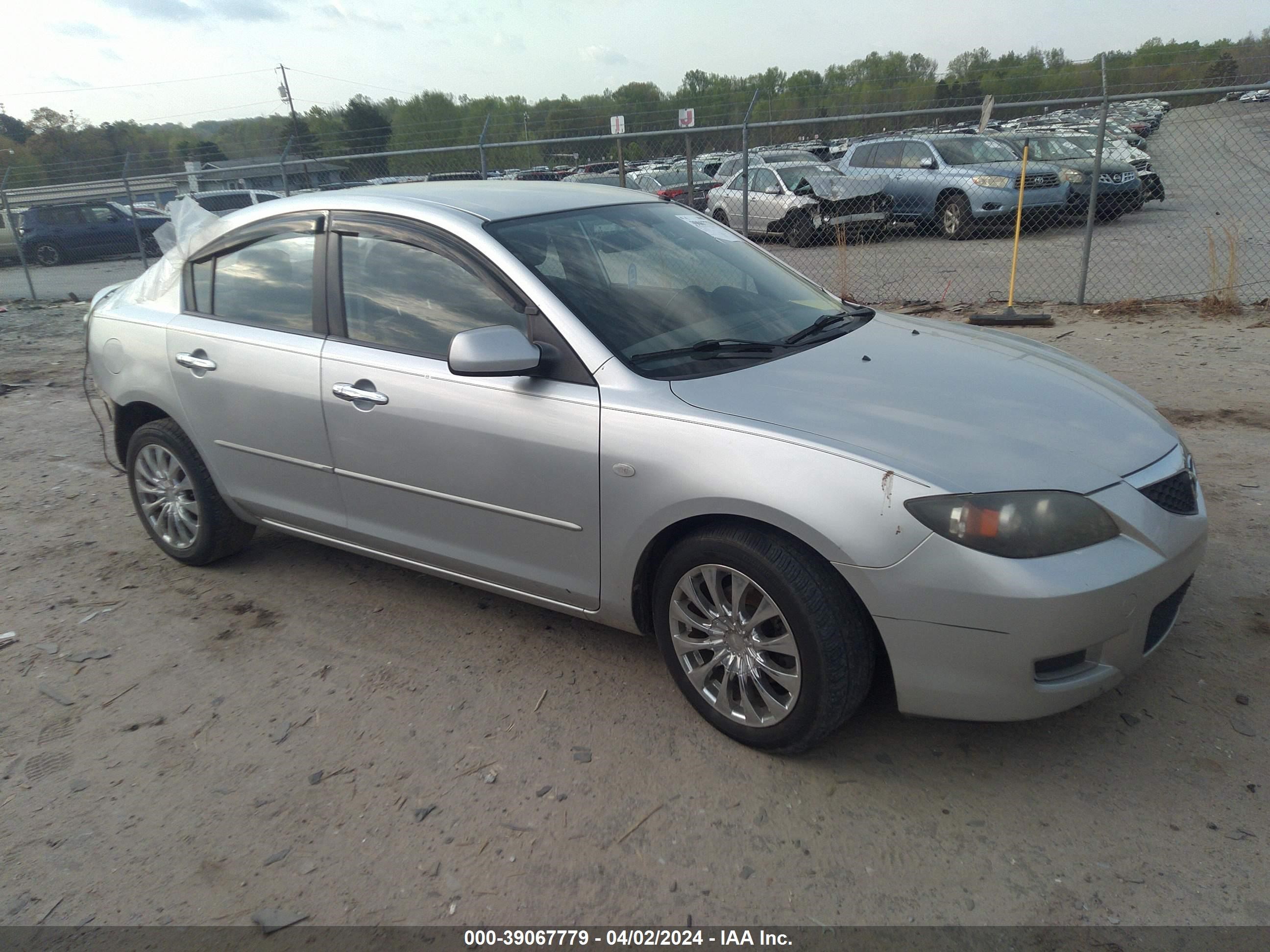 MAZDA 3 2008 jm1bk32f181869914