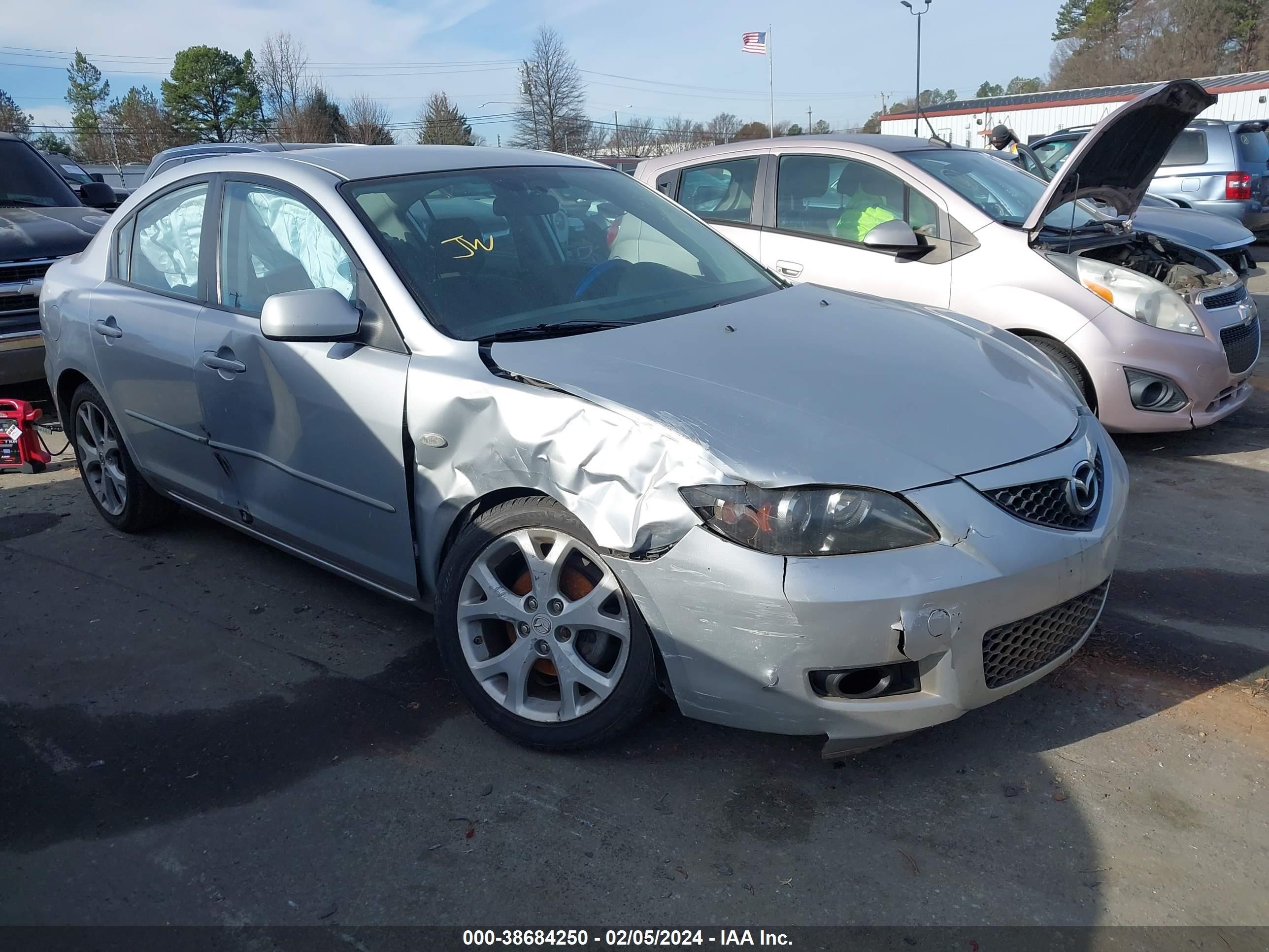 MAZDA 3 2009 jm1bk32f191204903