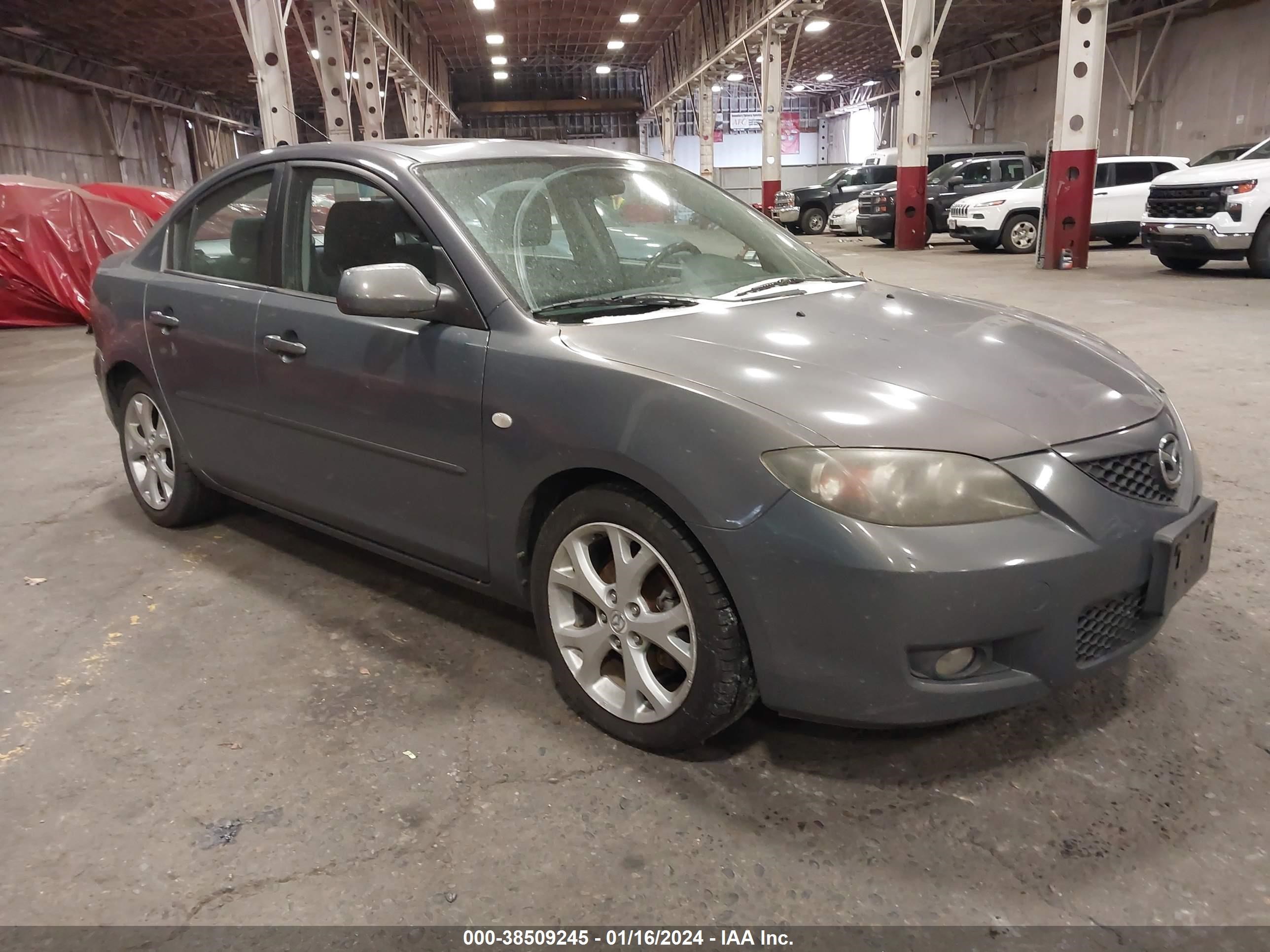 MAZDA 3 2009 jm1bk32f191221362