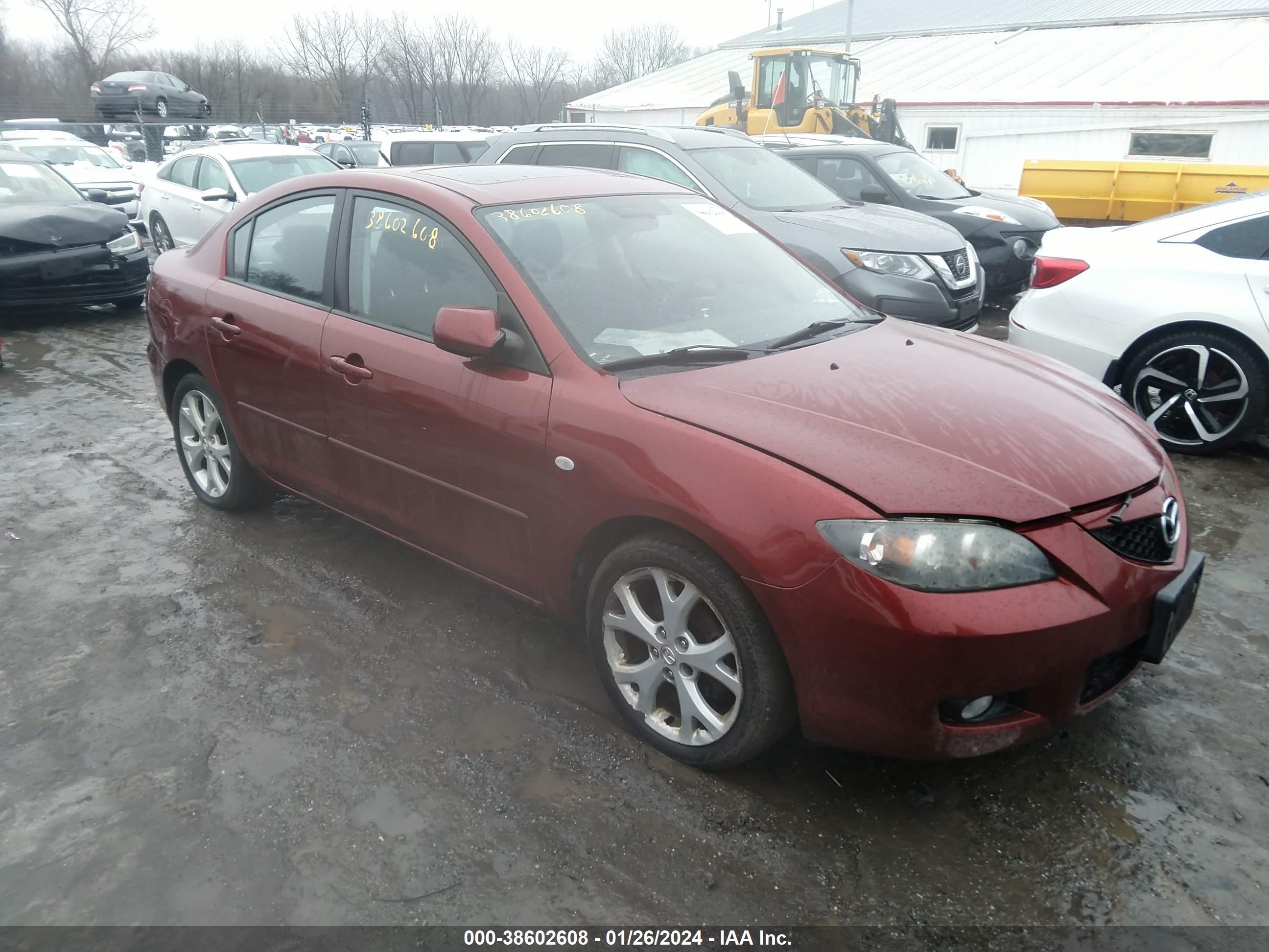 MAZDA 3 2009 jm1bk32f191231597