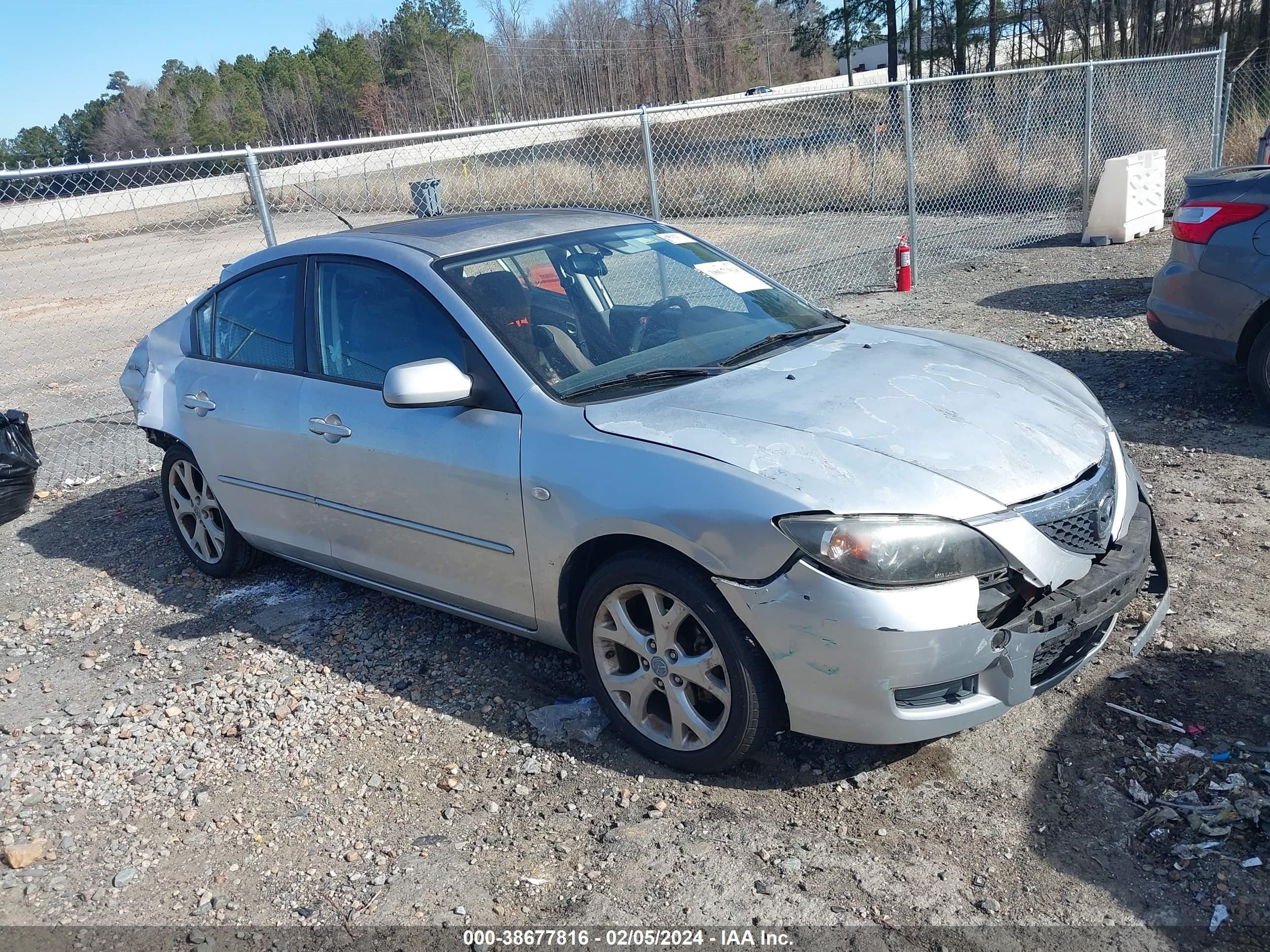 MAZDA 3 2008 jm1bk32f281115632