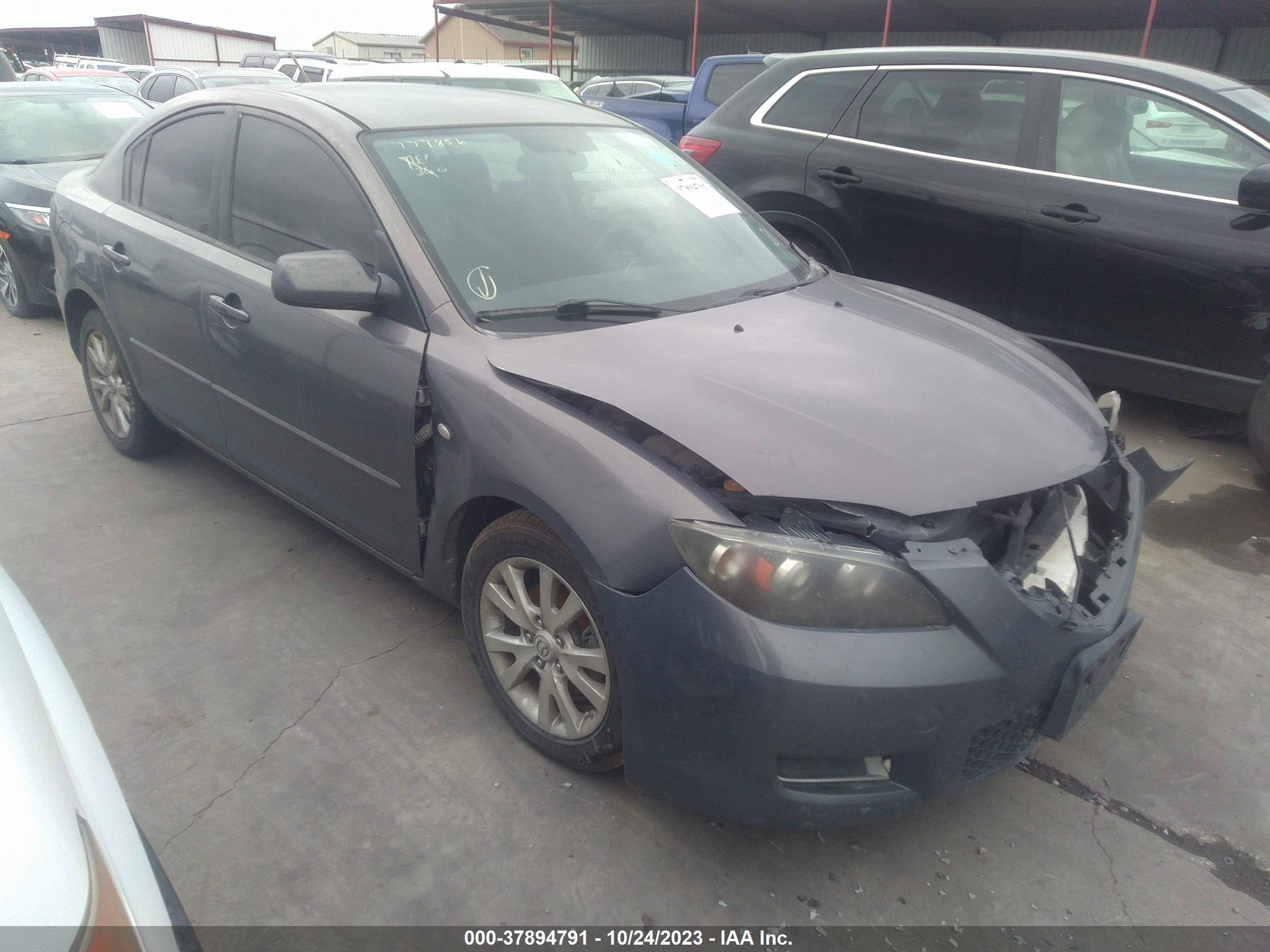 MAZDA 3 2008 jm1bk32f281777856