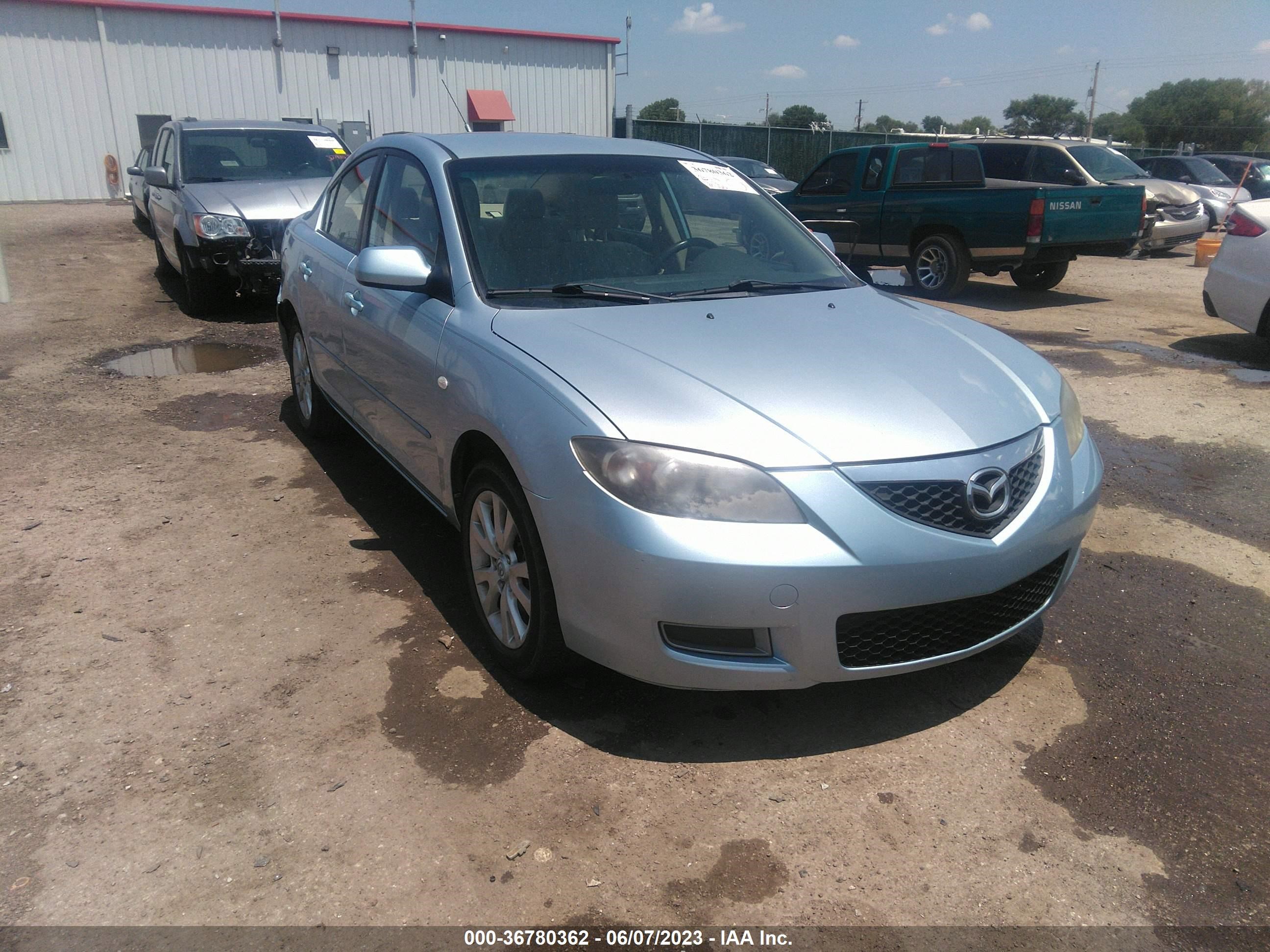 MAZDA 3 2007 jm1bk32f371727336