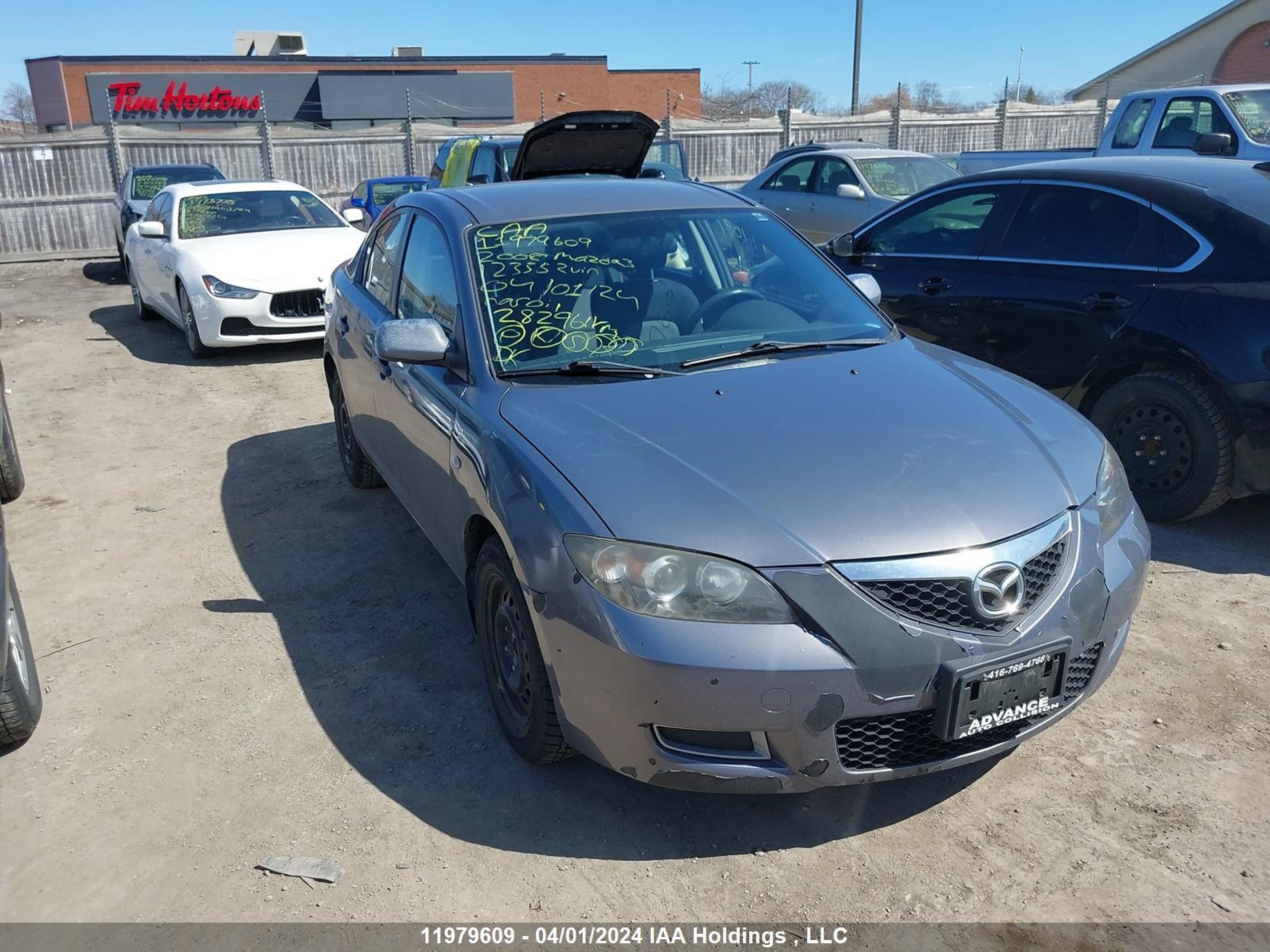 MAZDA 3 2008 jm1bk32f381123352