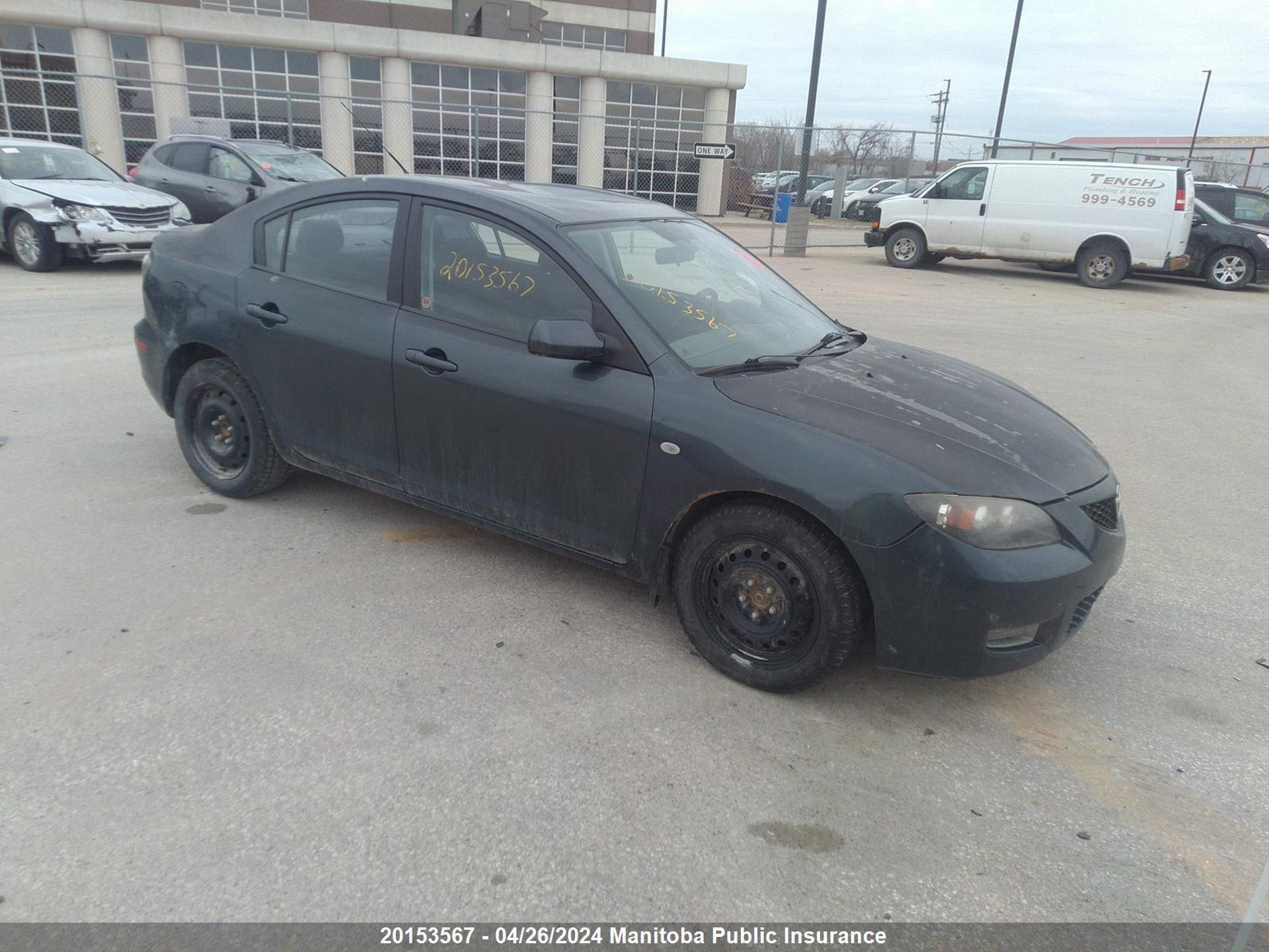 MAZDA 3 2008 jm1bk32f381142922