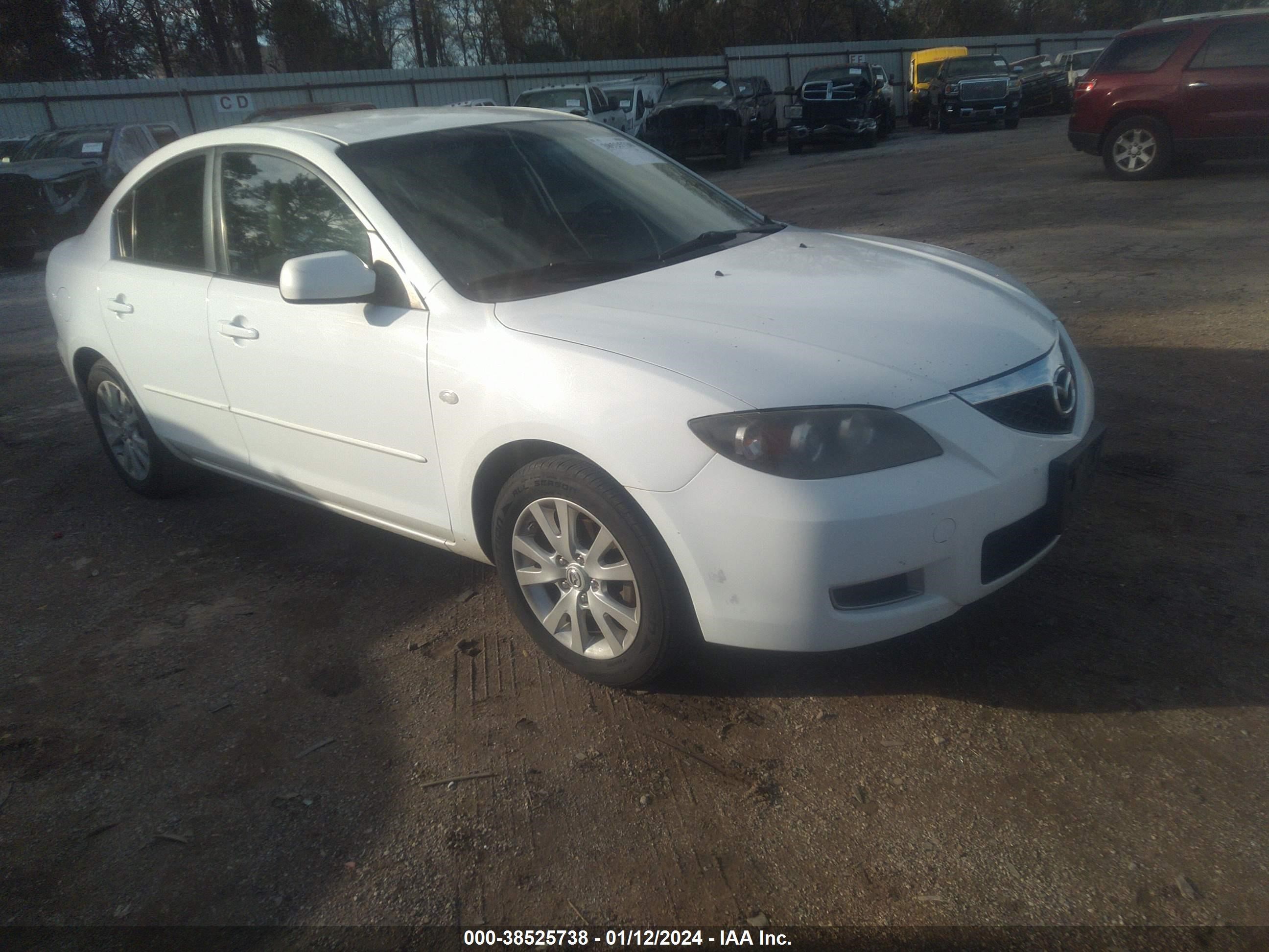 MAZDA 3 2008 jm1bk32f381808158