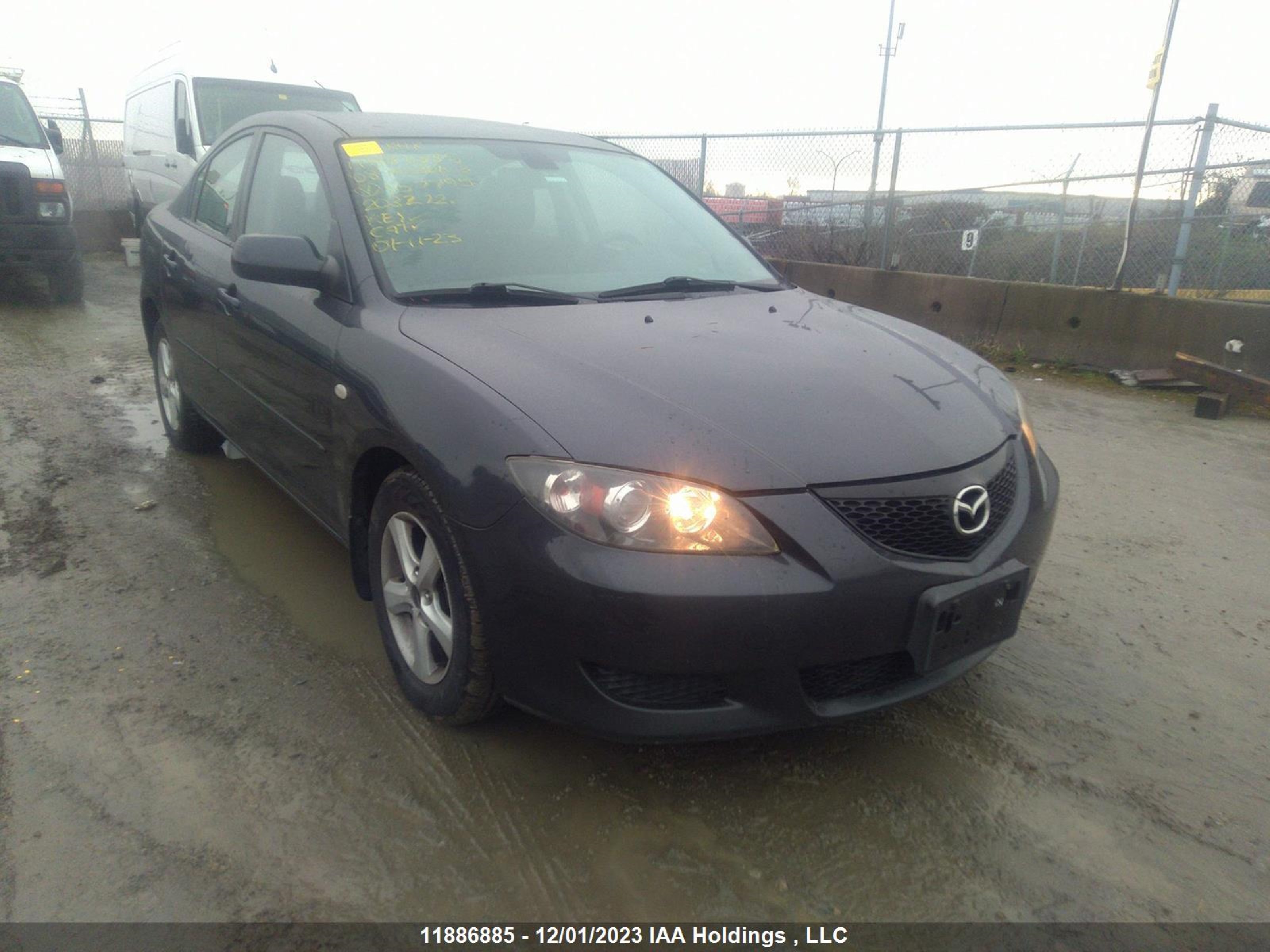 MAZDA 3 2008 jm1bk32f381857795