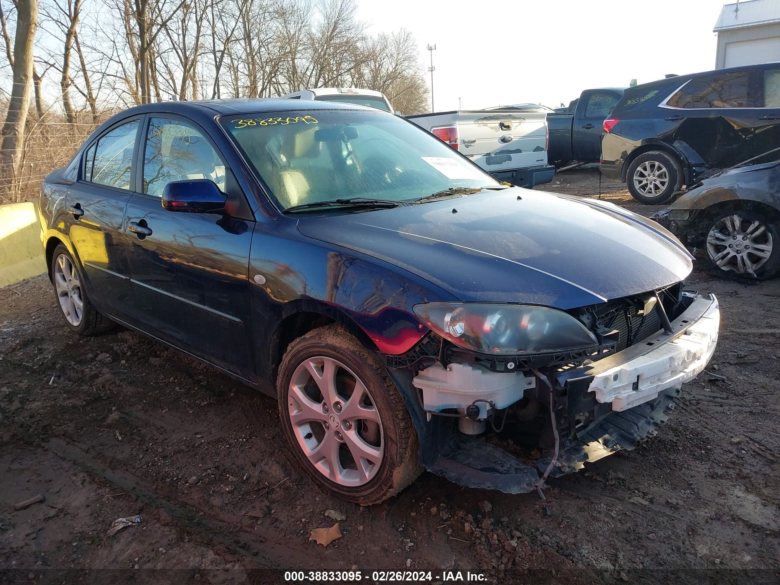 MAZDA 3 2009 jm1bk32f391231164