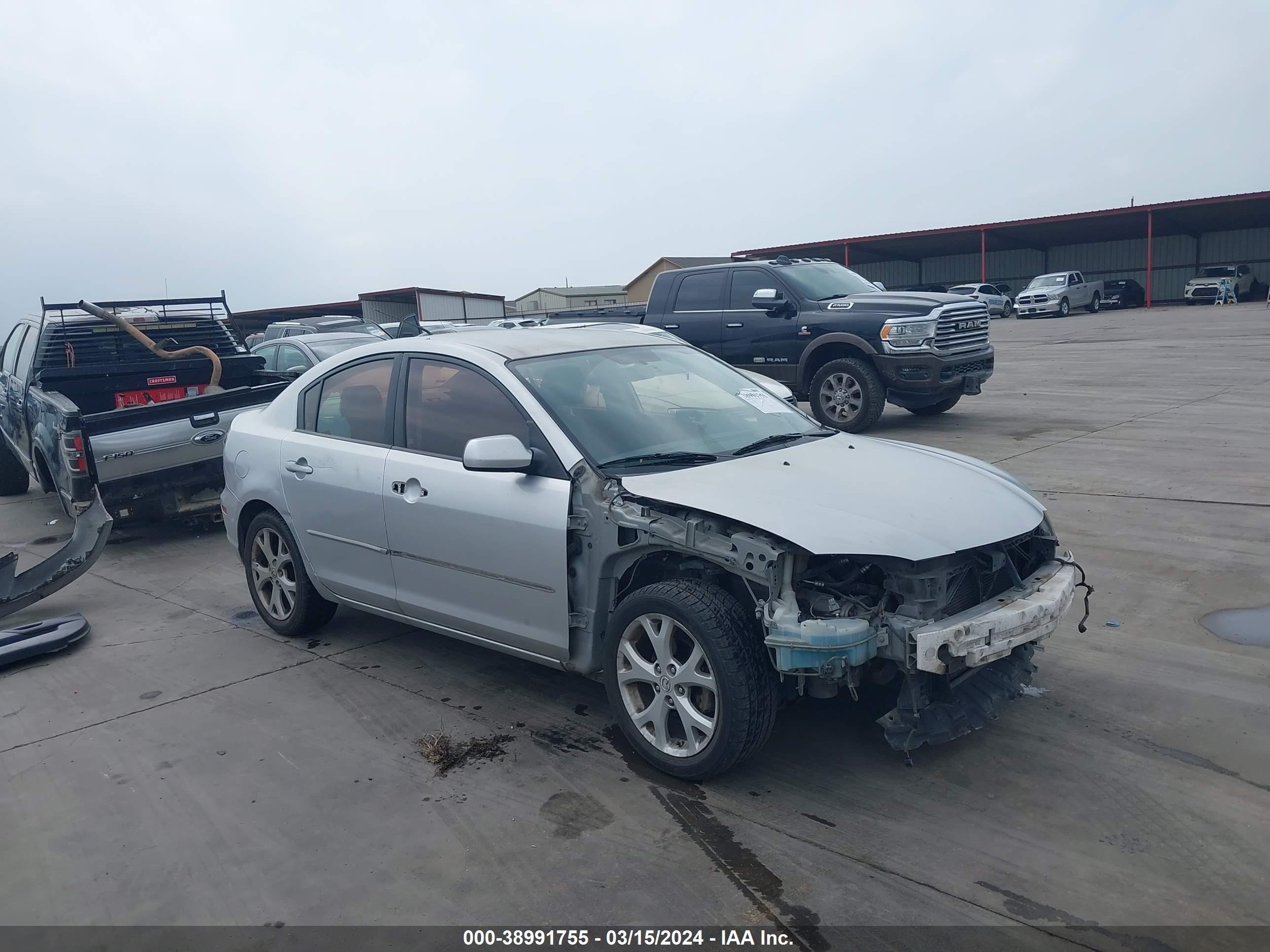 MAZDA 3 2009 jm1bk32f391231486