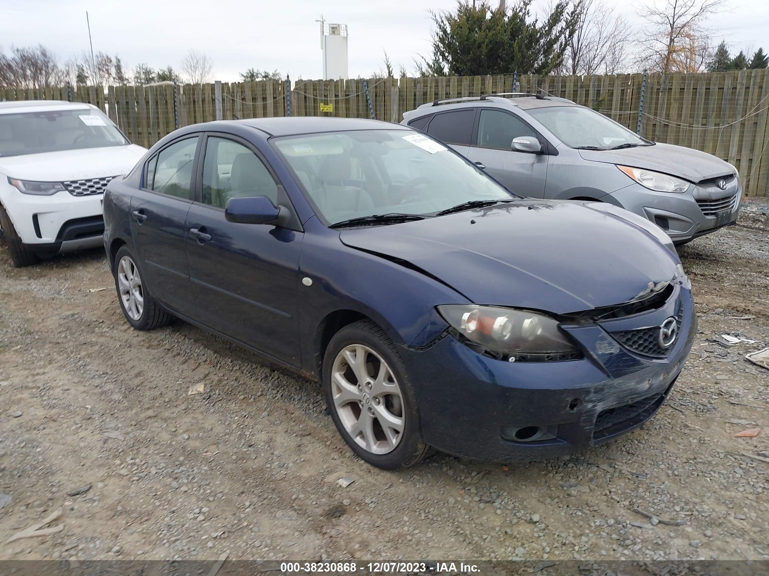 MAZDA 3 2009 jm1bk32f391242620