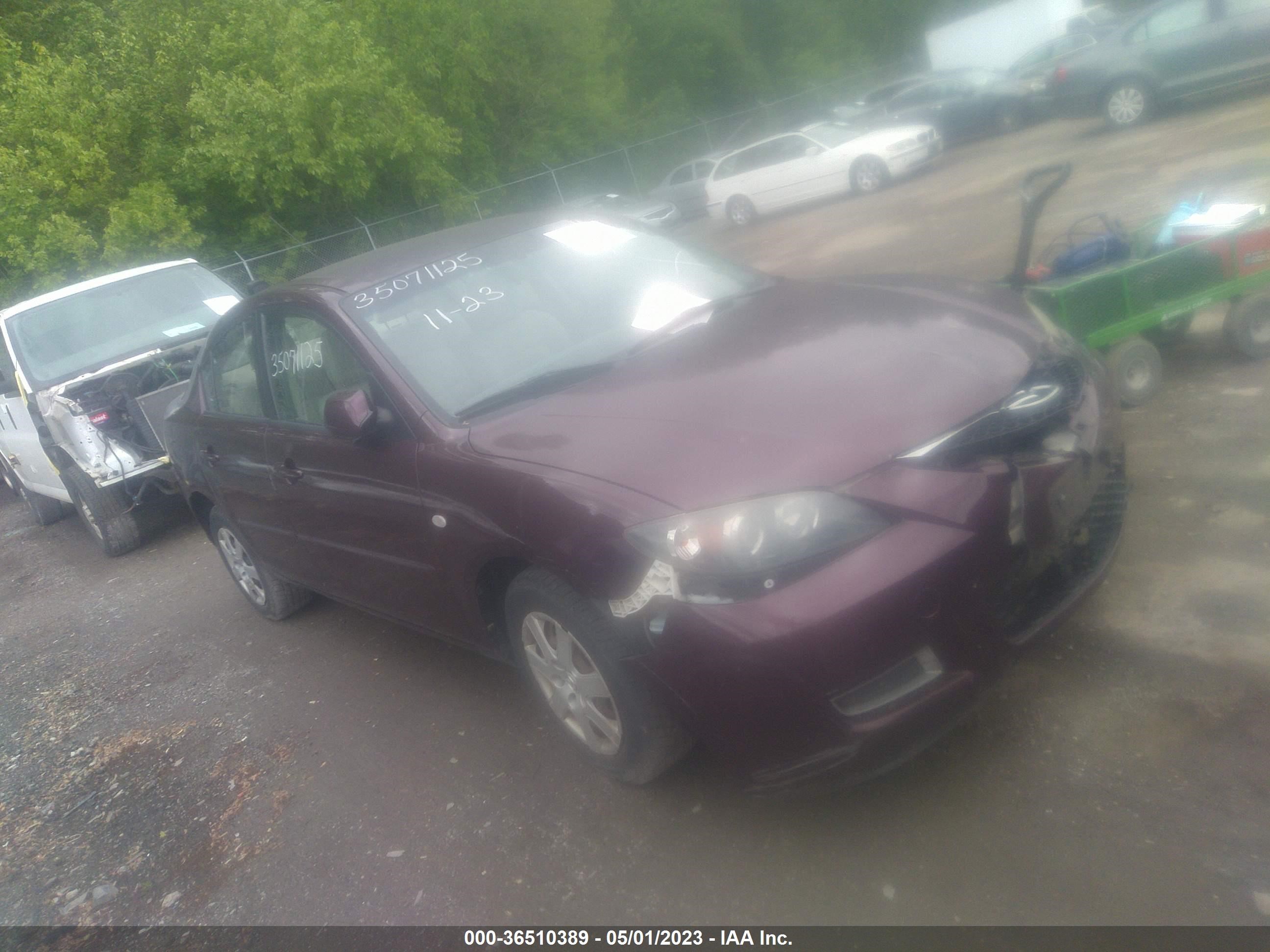 MAZDA 3 2007 jm1bk32f471608369