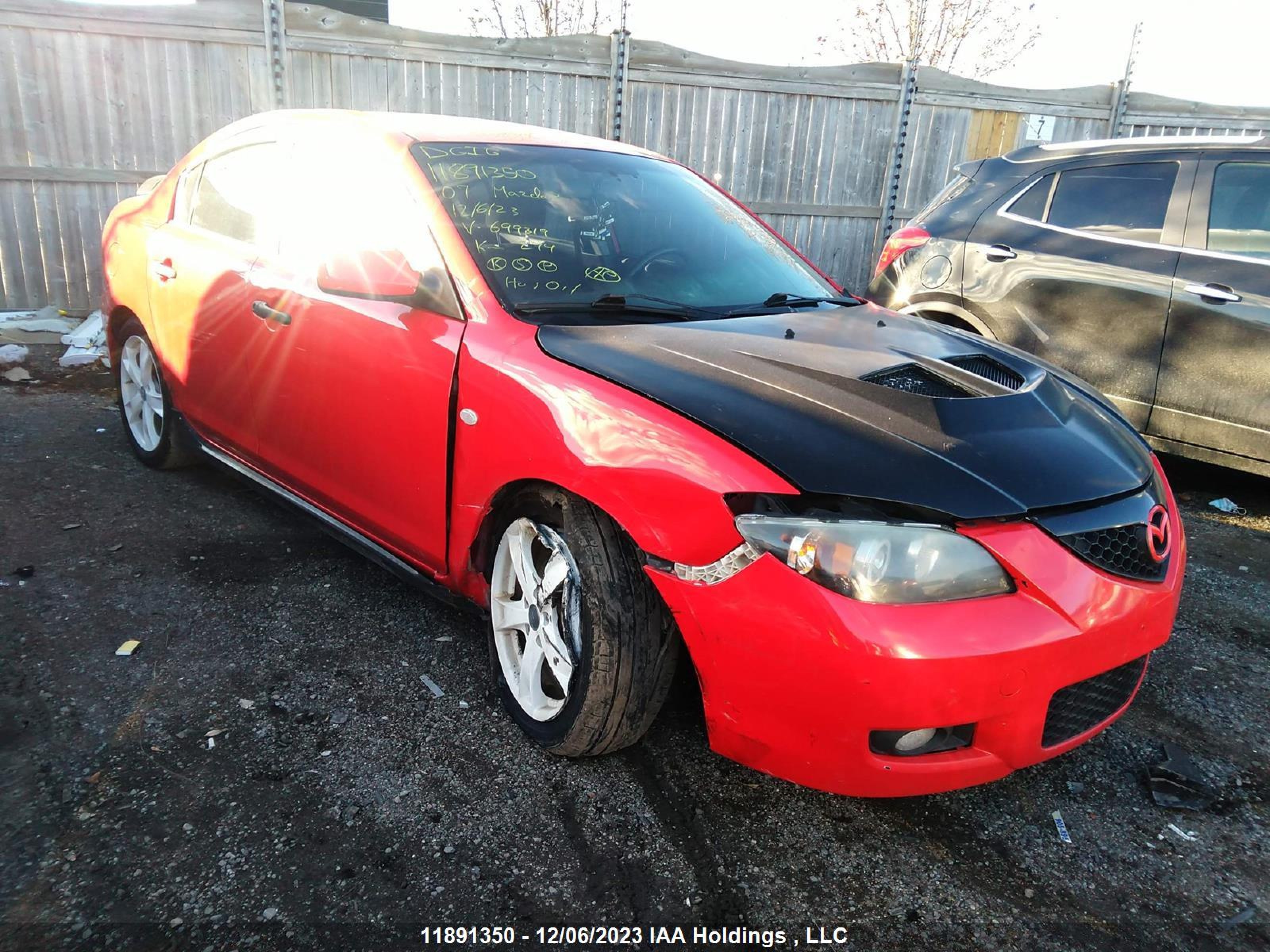 MAZDA 3 2007 jm1bk32f471699319