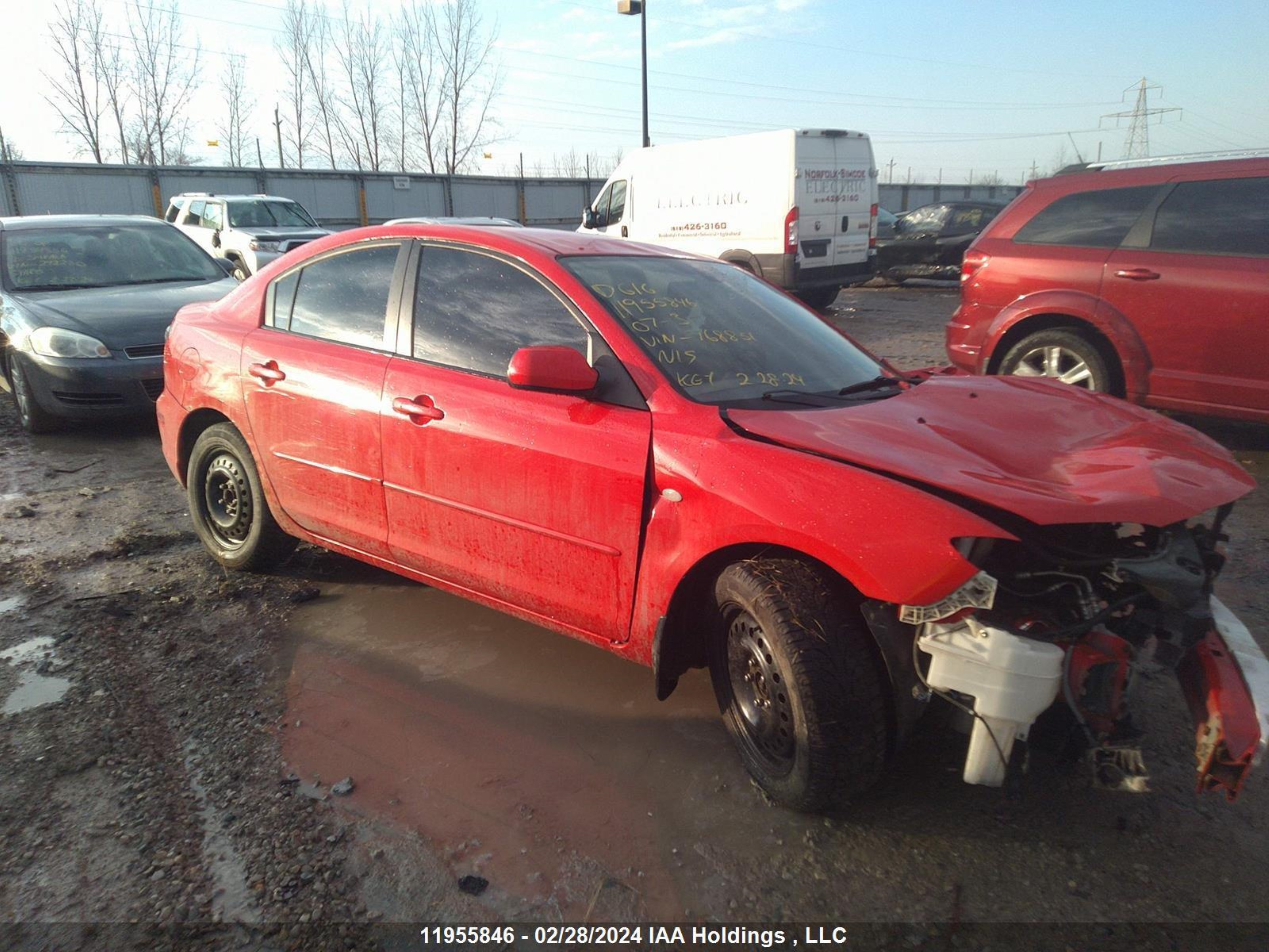 MAZDA 3 2007 jm1bk32f471768851