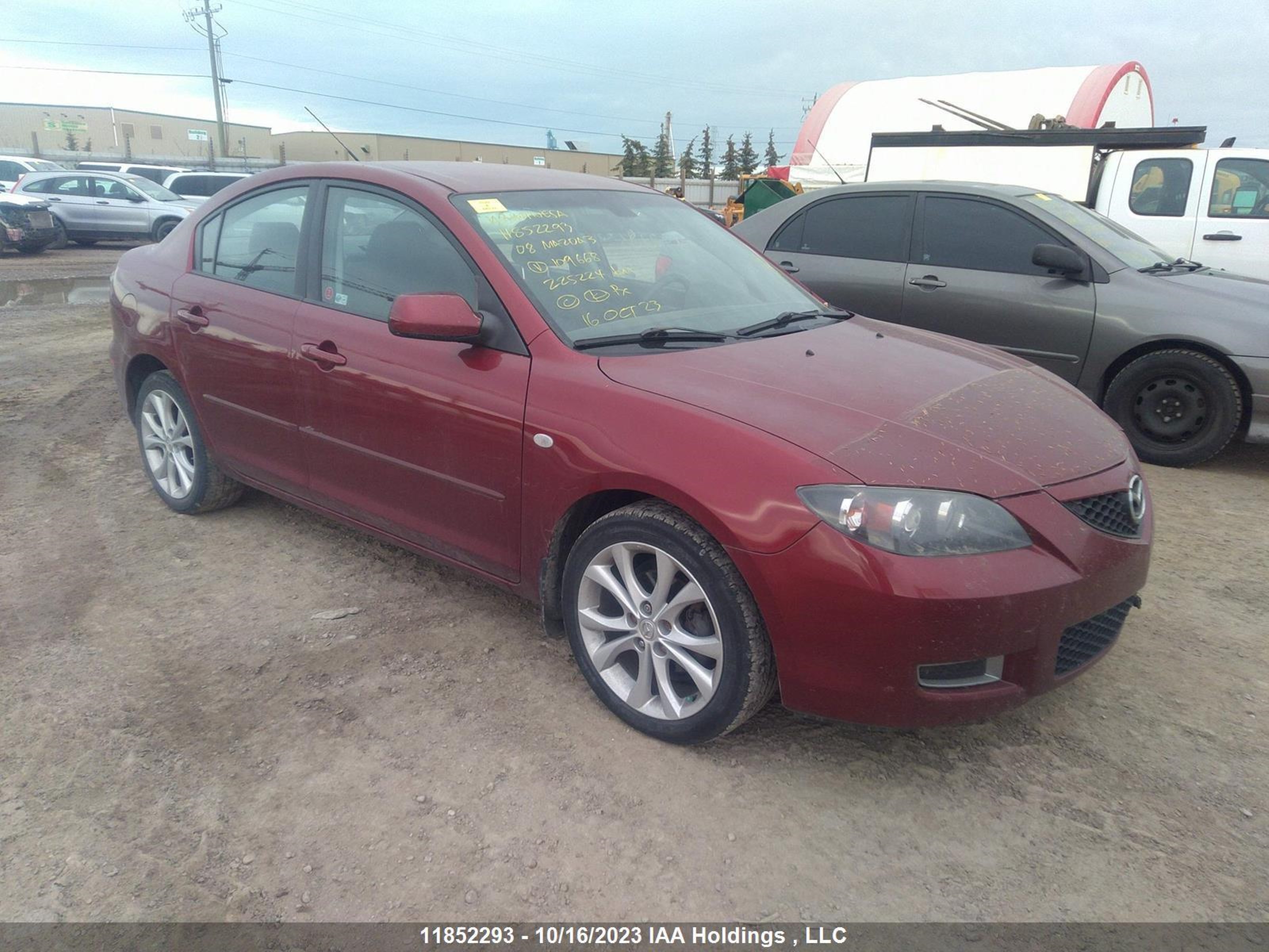 MAZDA 3 2008 jm1bk32f481109668