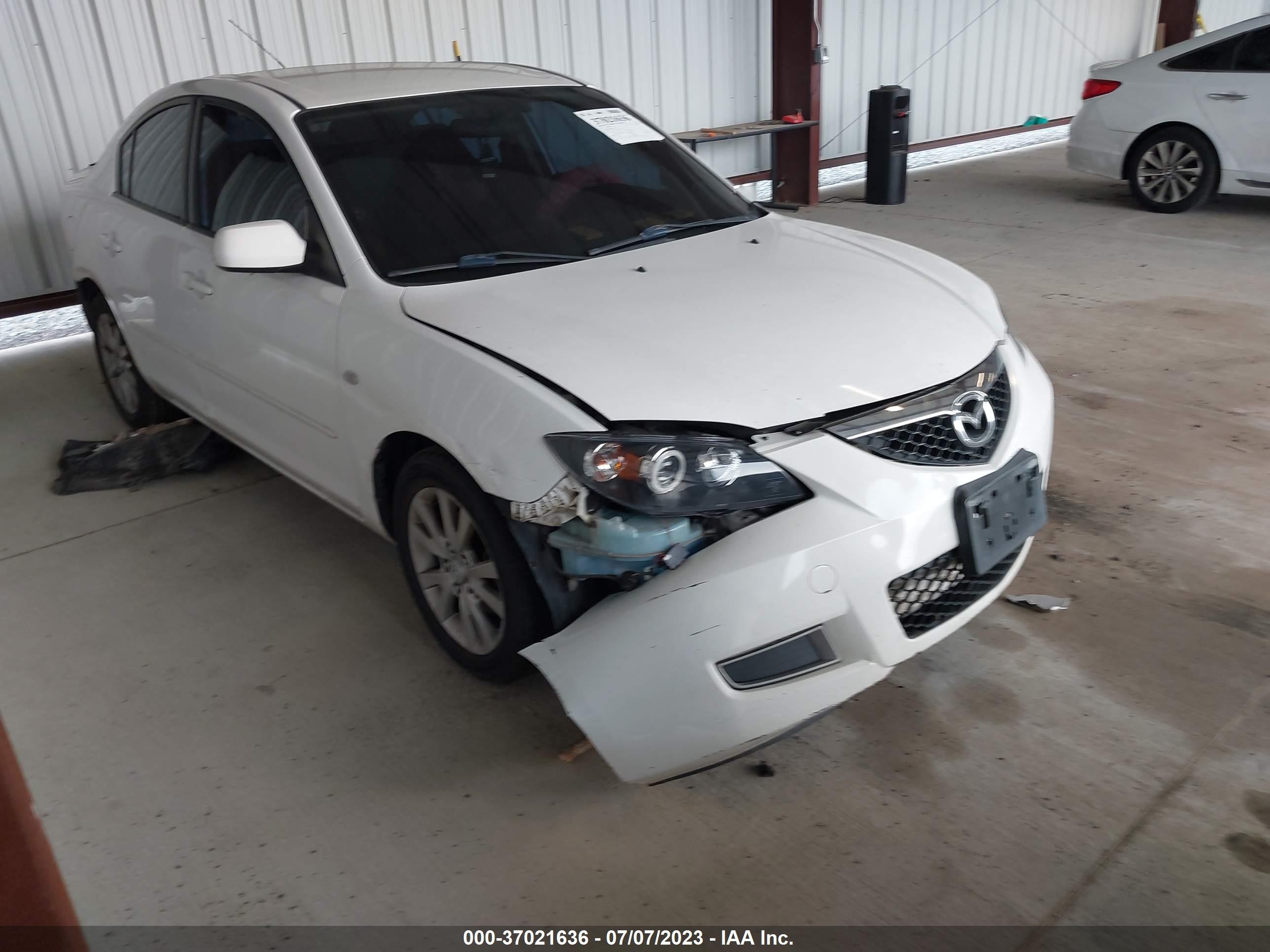 MAZDA 3 2007 jm1bk32f571647424