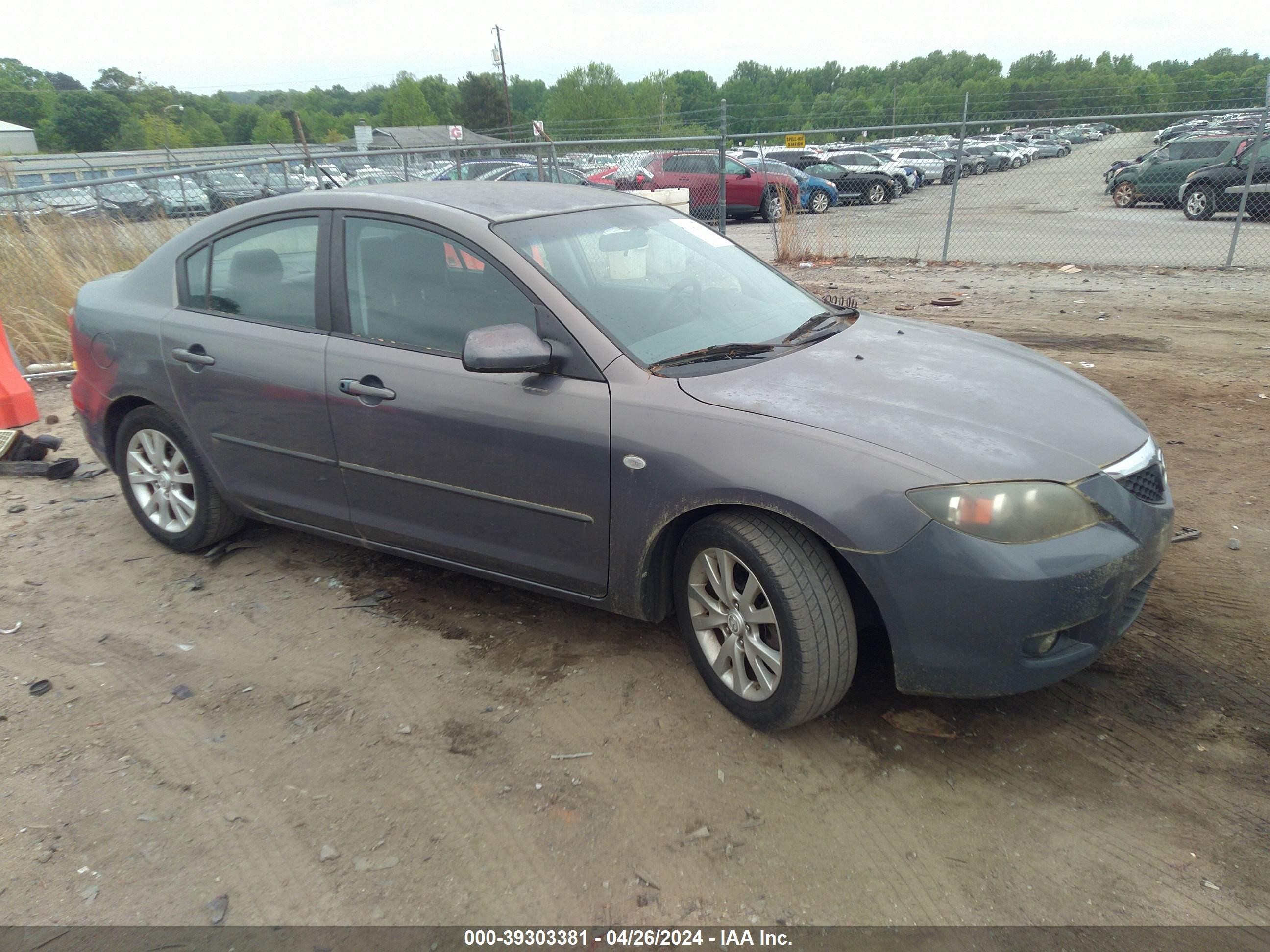 MAZDA 3 2007 jm1bk32f571718105