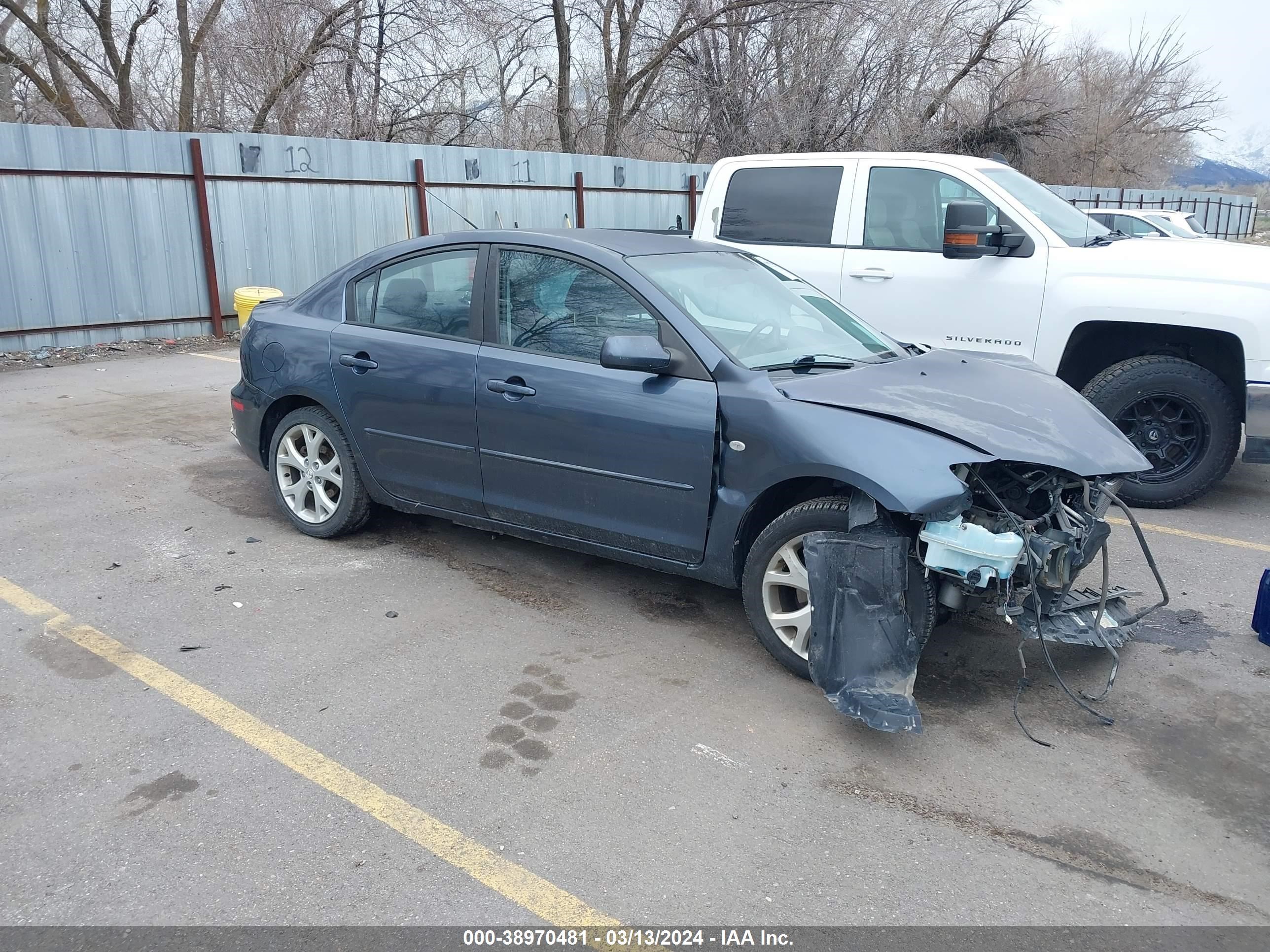 MAZDA 3 2008 jm1bk32f581129296