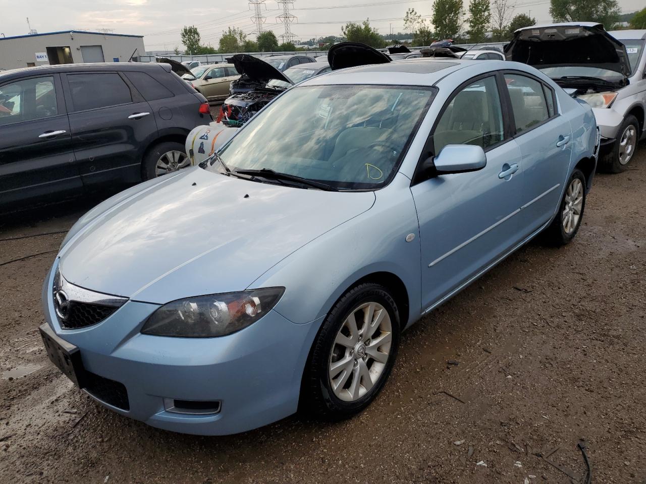 MAZDA 3 2008 jm1bk32f581824118