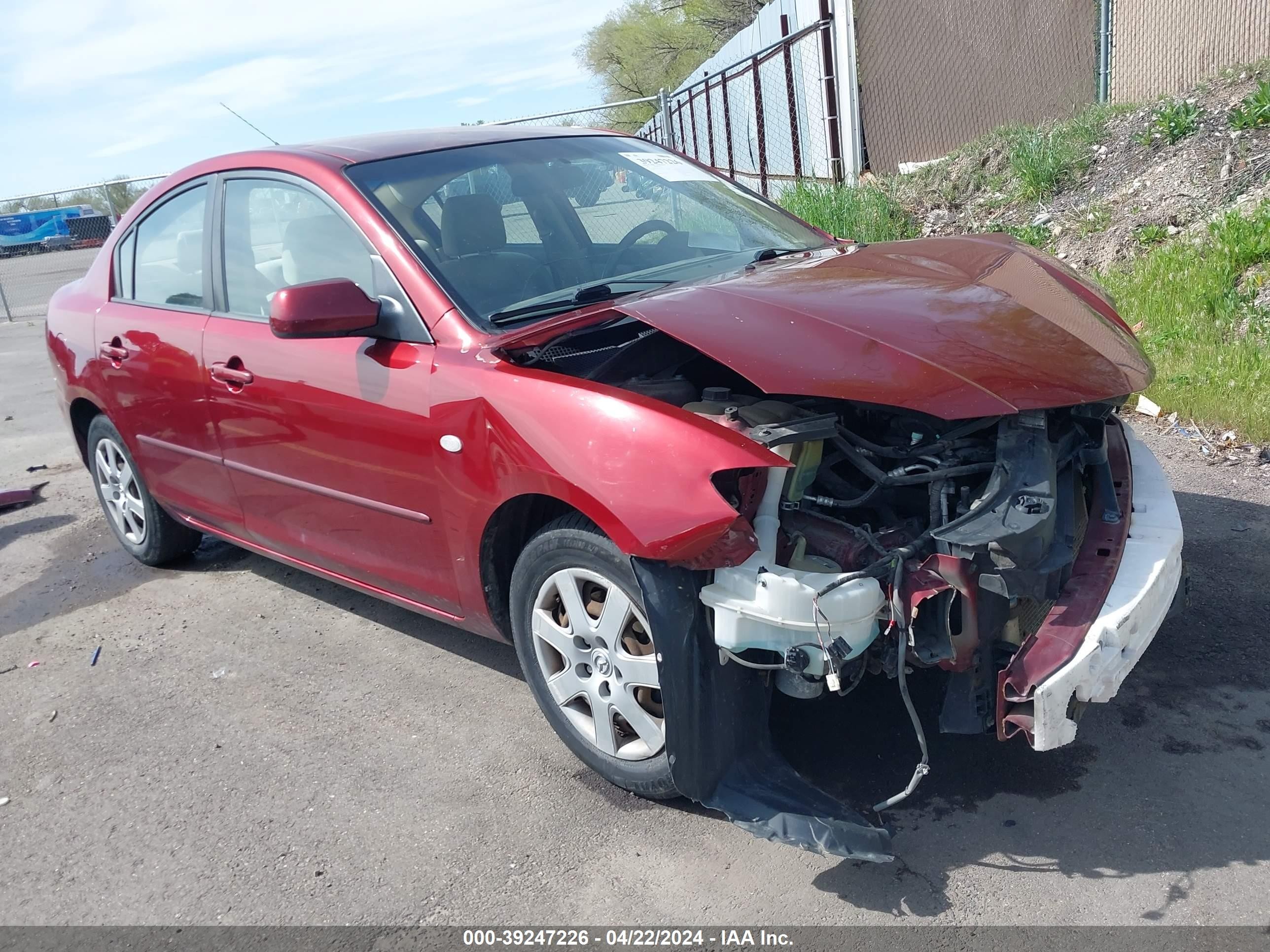 MAZDA 3 2009 jm1bk32f591217878