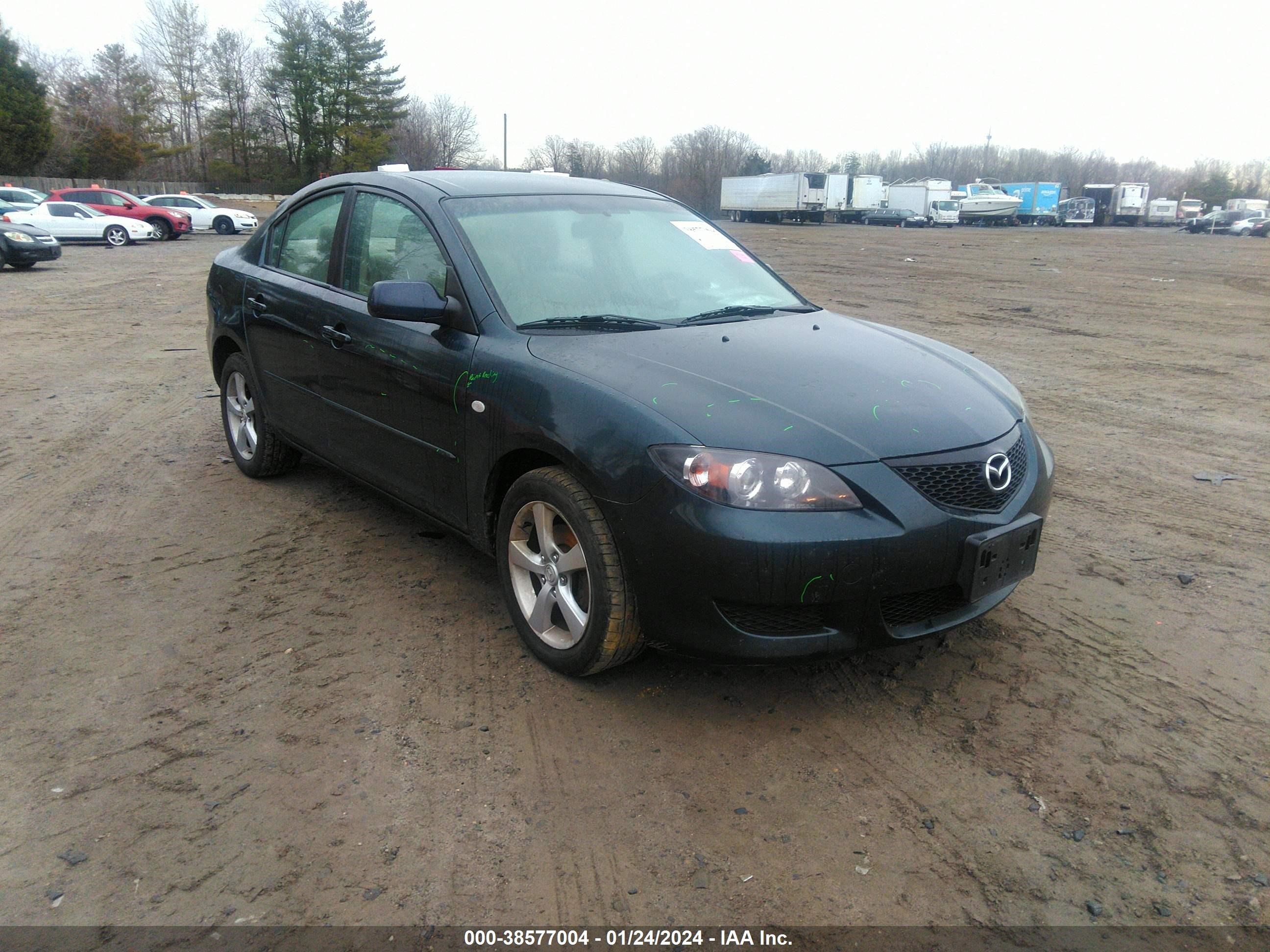 MAZDA 3 2006 jm1bk32f661437381