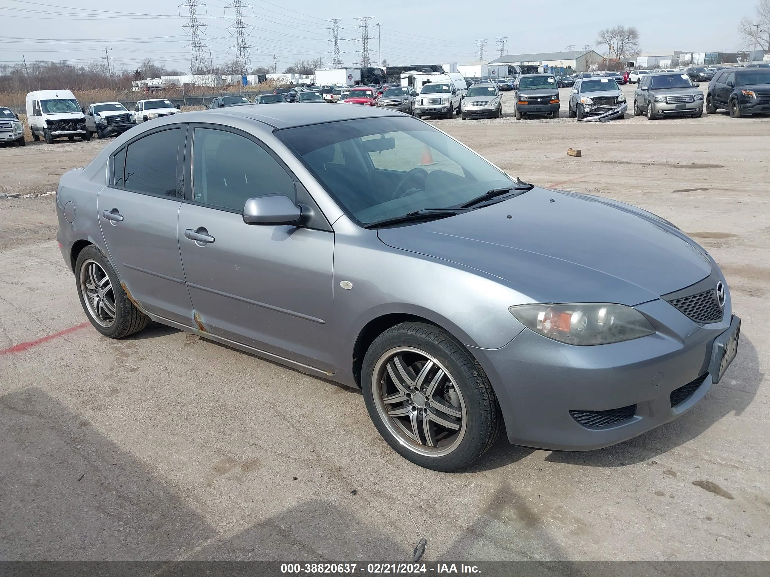 MAZDA 3 2006 jm1bk32f661504240