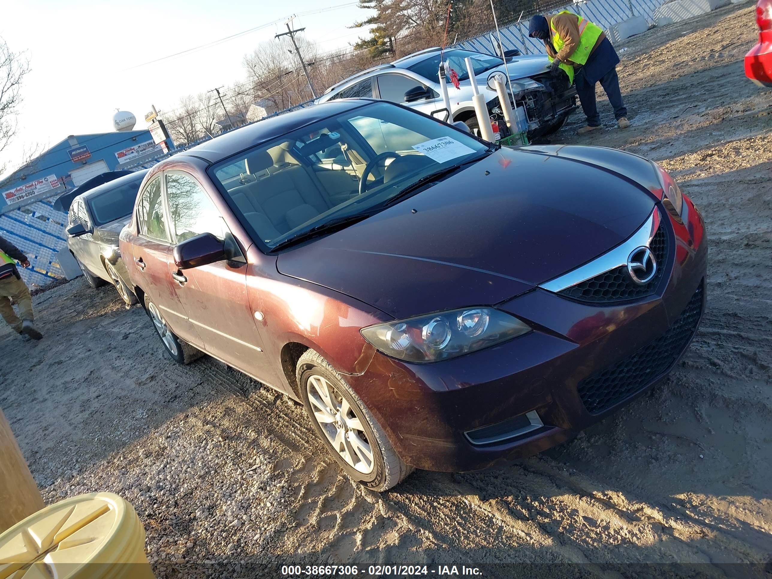 MAZDA 3 2007 jm1bk32f671693473