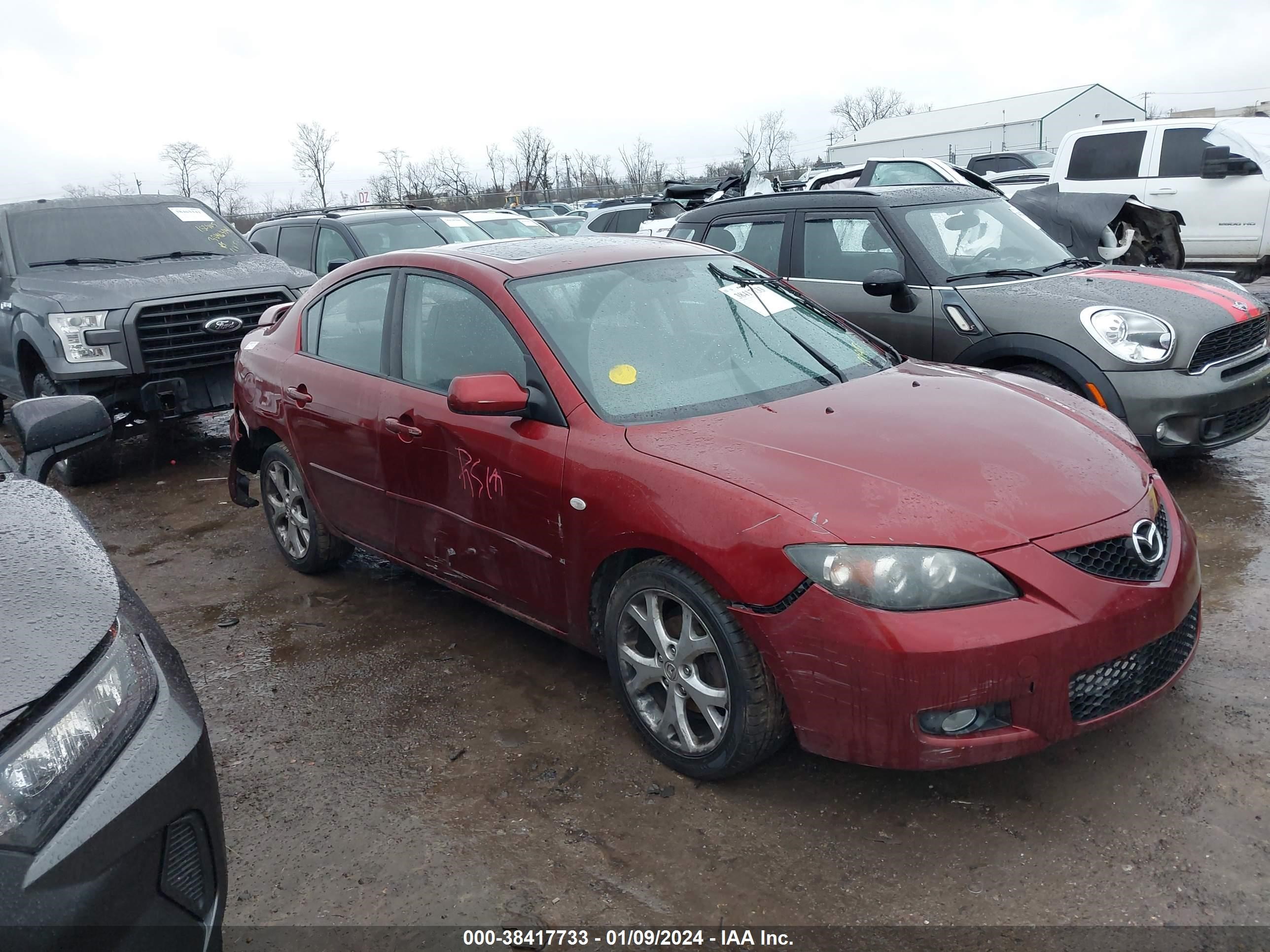 MAZDA 3 2008 jm1bk32f681183819