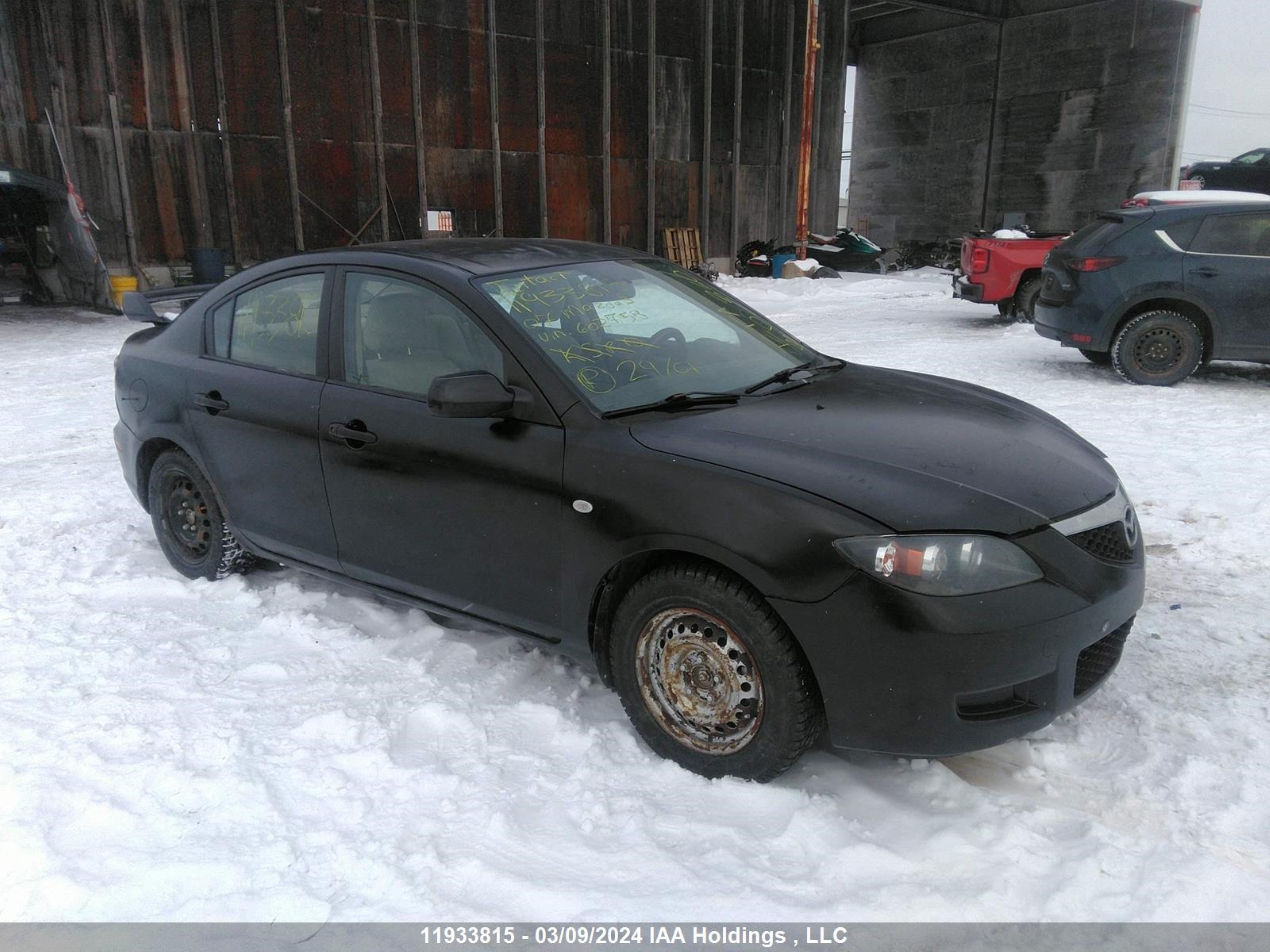 MAZDA 3 2007 jm1bk32f771602758