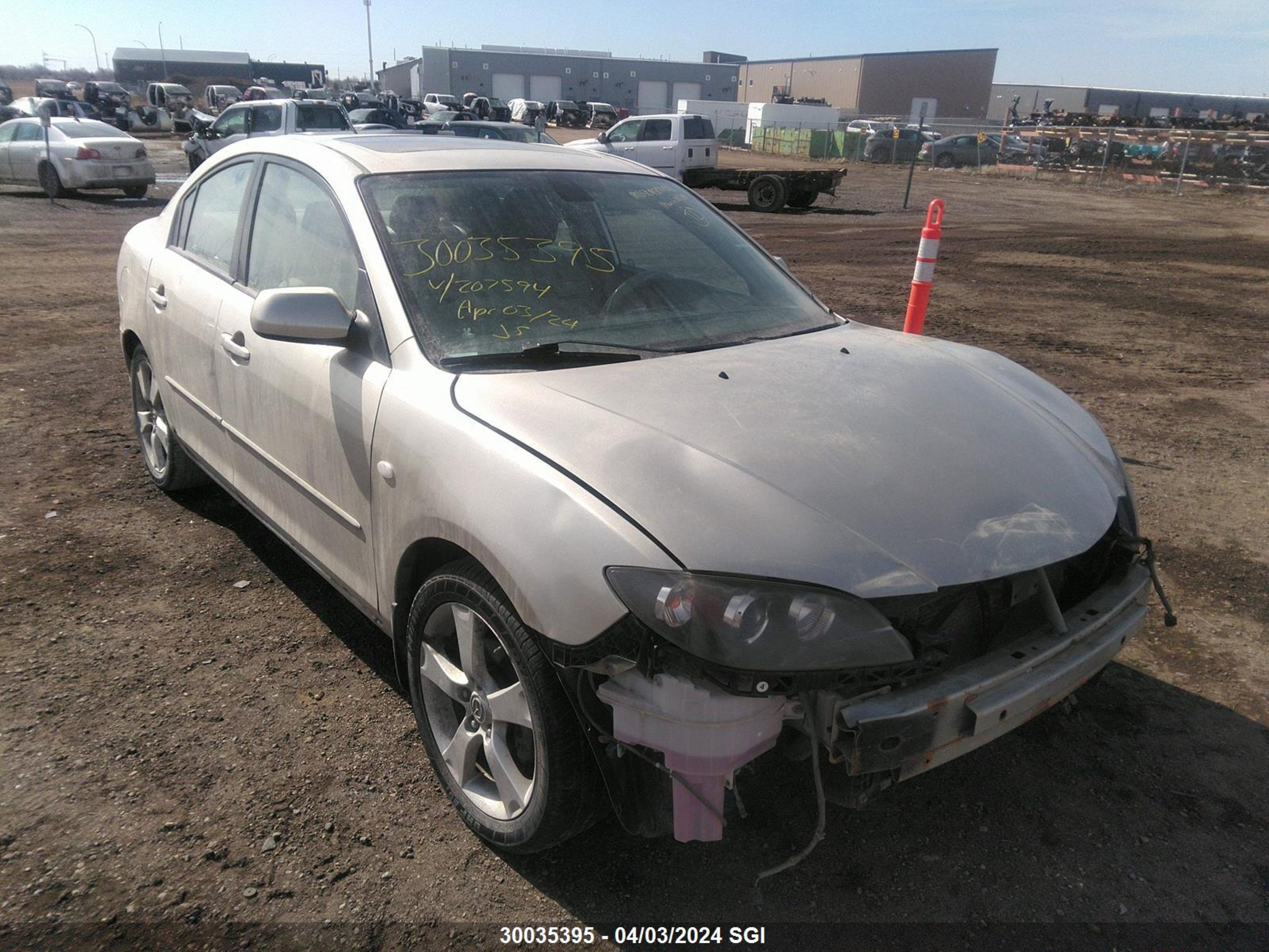 MAZDA 3 2009 jm1bk32f791207594