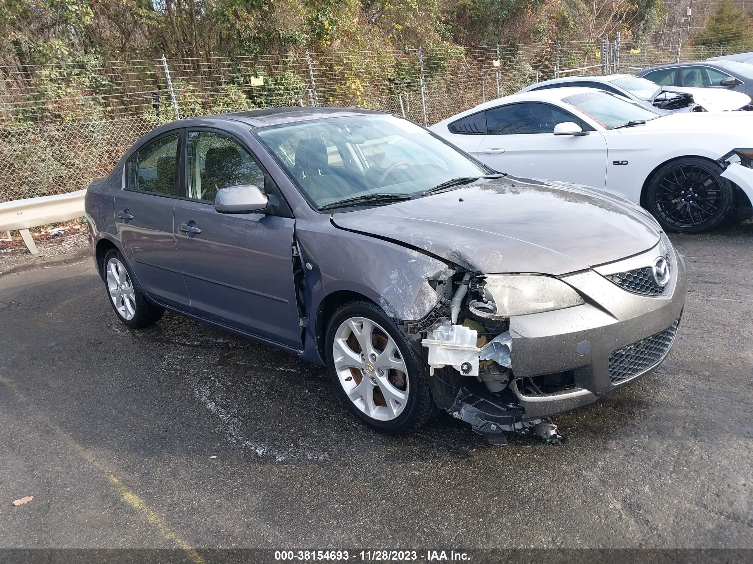 MAZDA 3 2008 jm1bk32f881177214