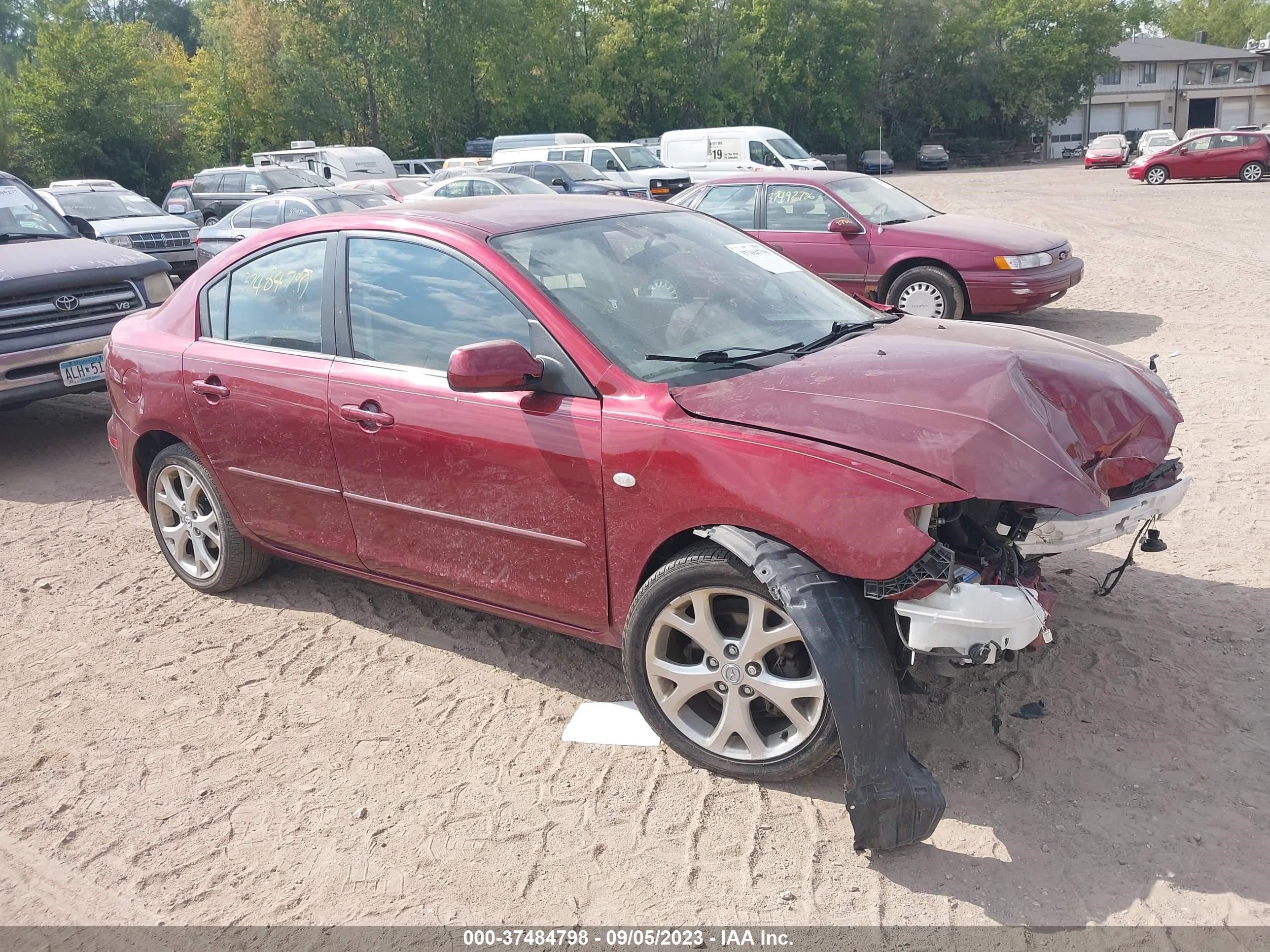 MAZDA 3 2009 jm1bk32f891217311