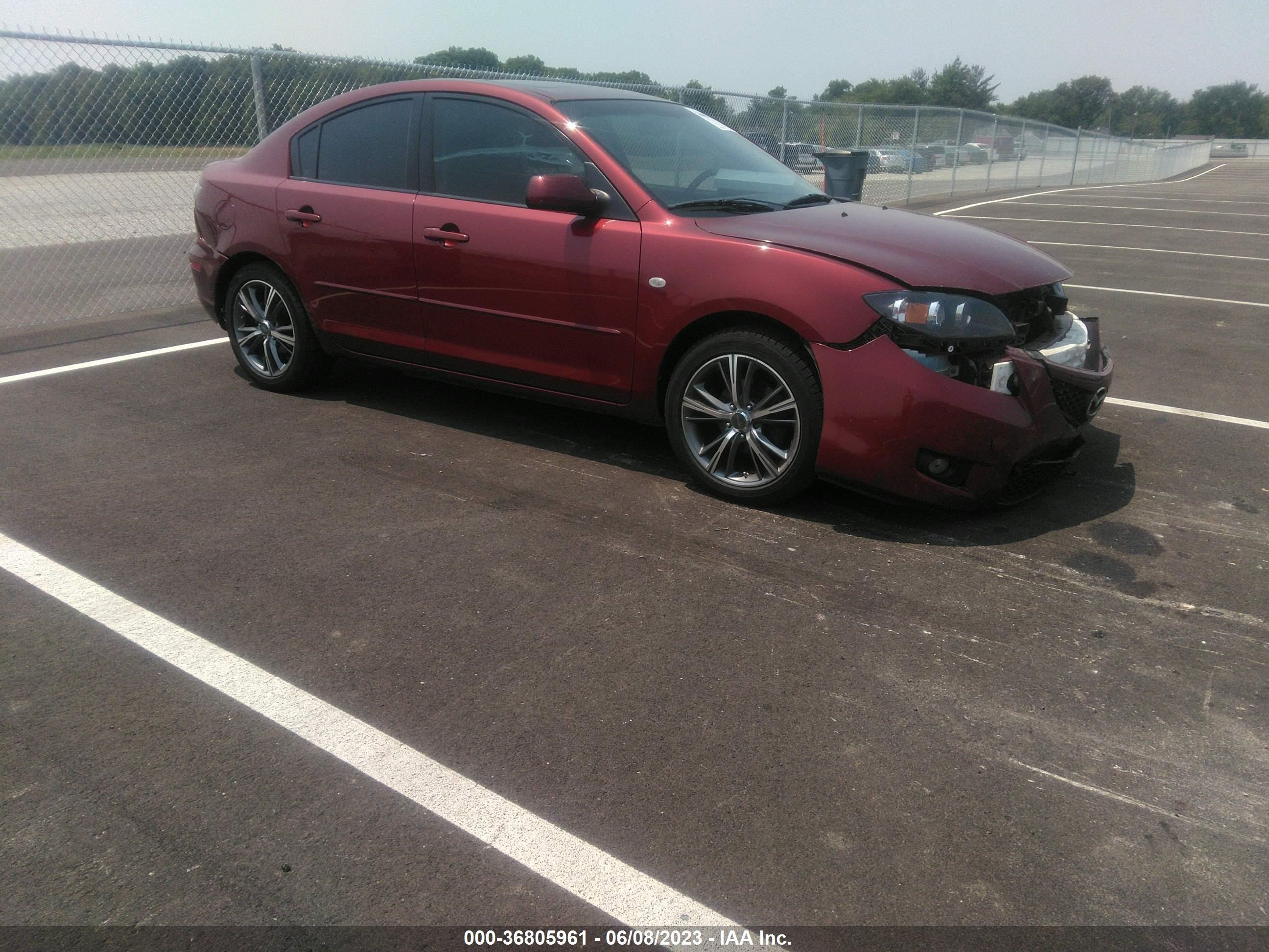 MAZDA 3 2009 jm1bk32f891218295