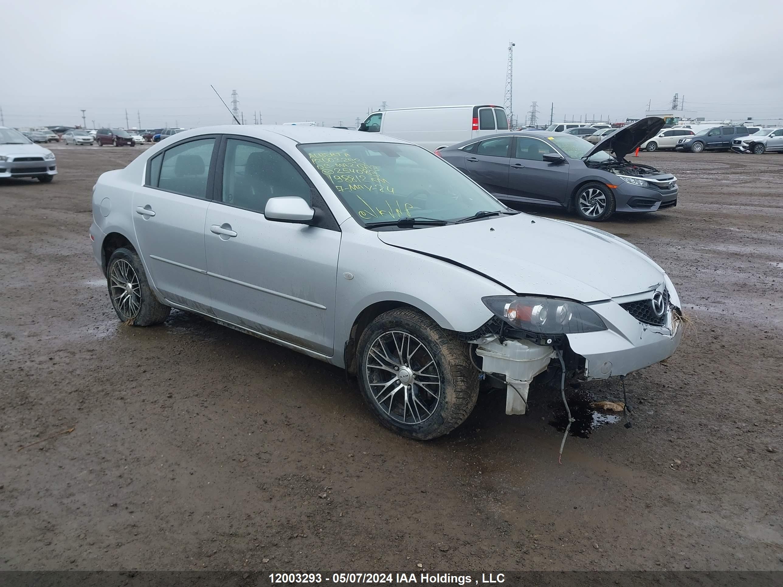 MAZDA 3 2009 jm1bk32f891254083