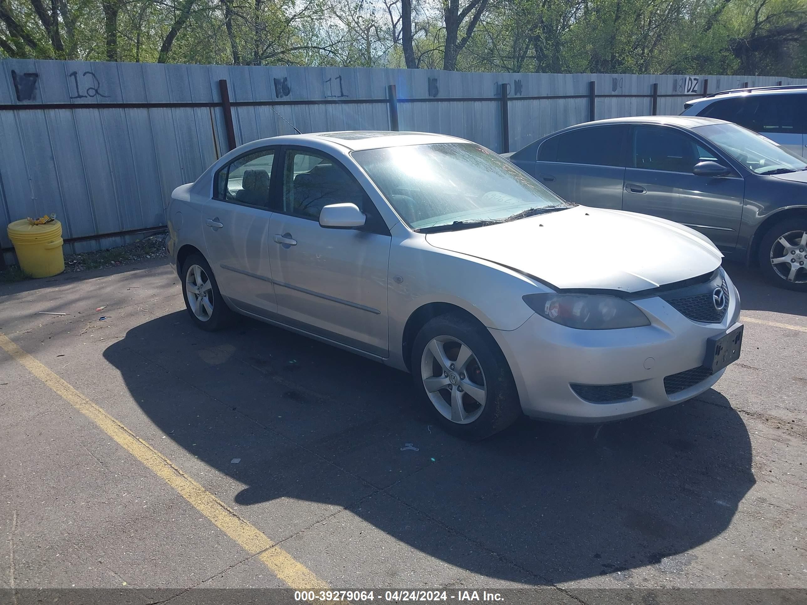 MAZDA 3 2006 jm1bk32f961544196