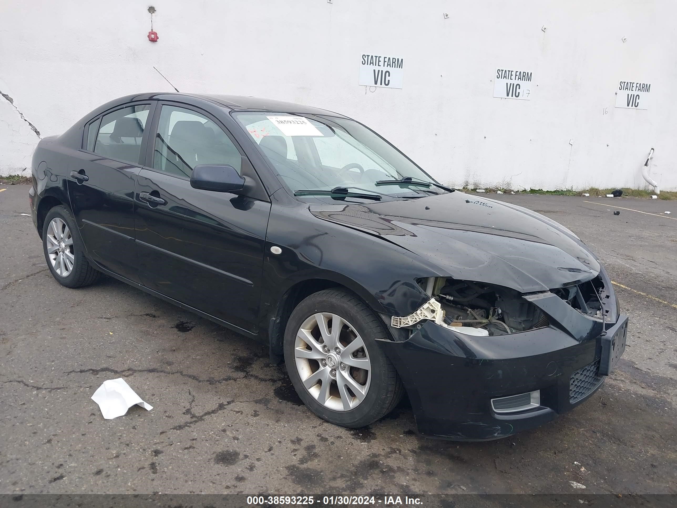 MAZDA 3 2007 jm1bk32f971647071