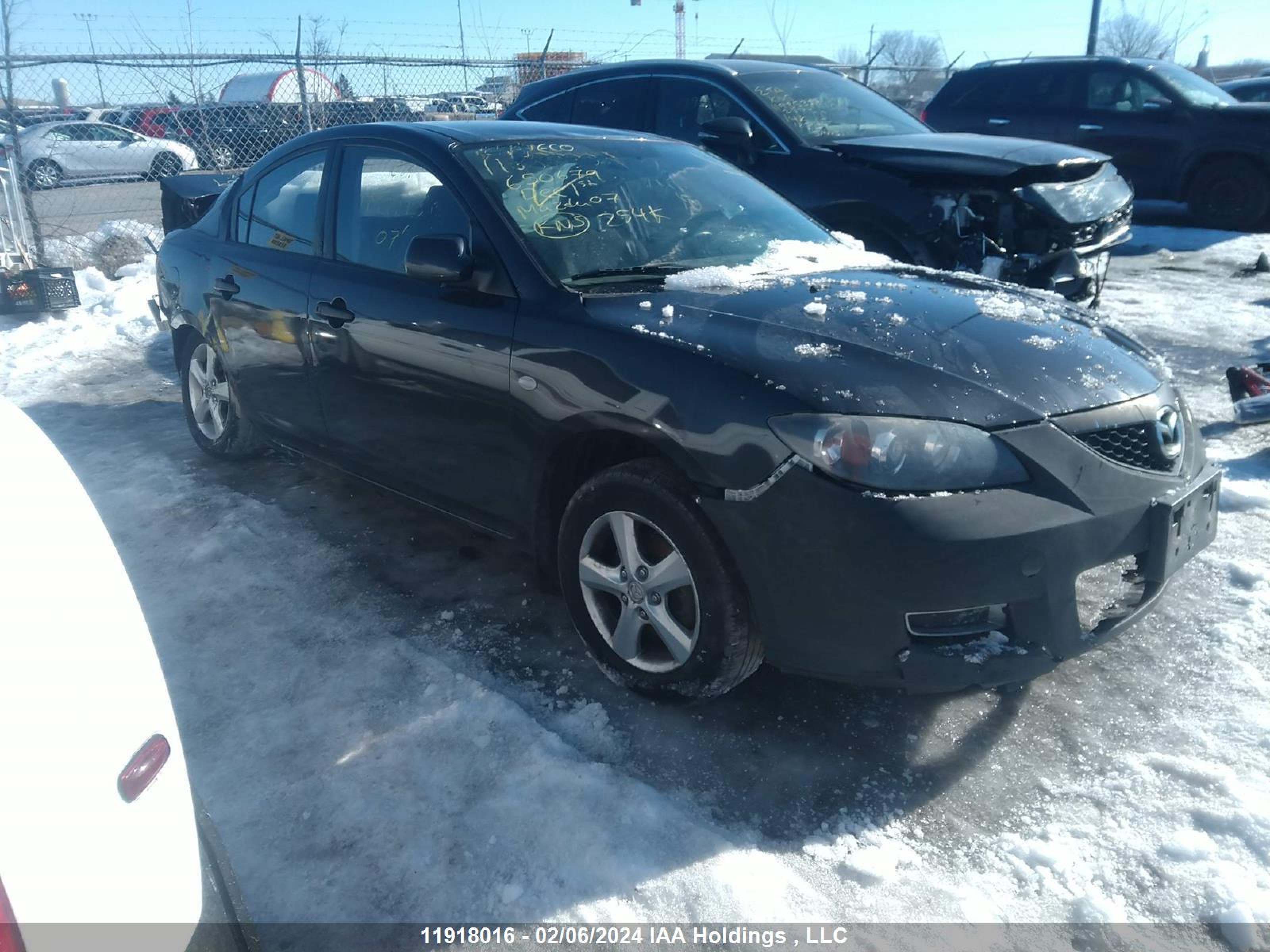 MAZDA 3 2007 jm1bk32f971650679