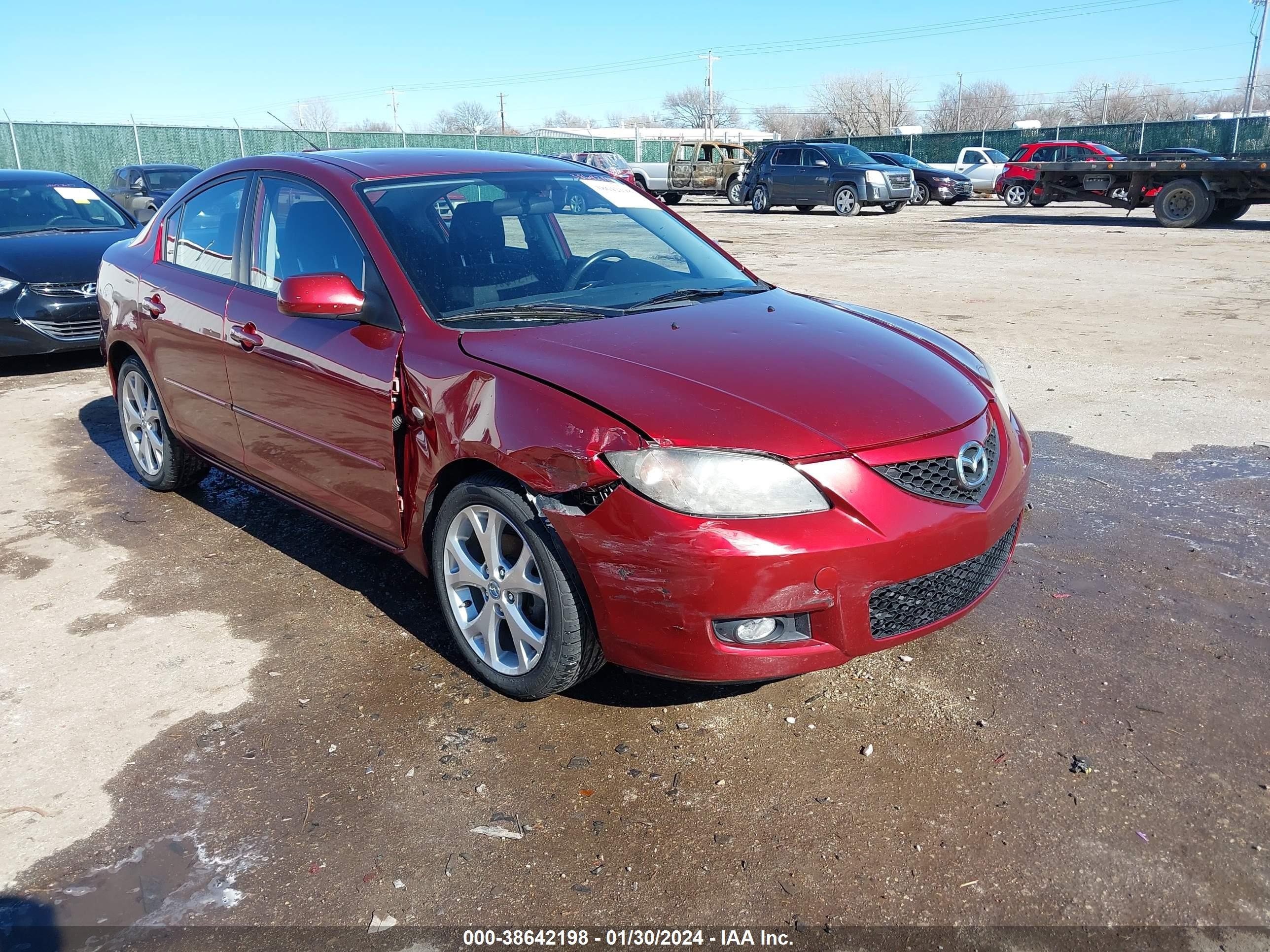 MAZDA 3 2008 jm1bk32f981177710