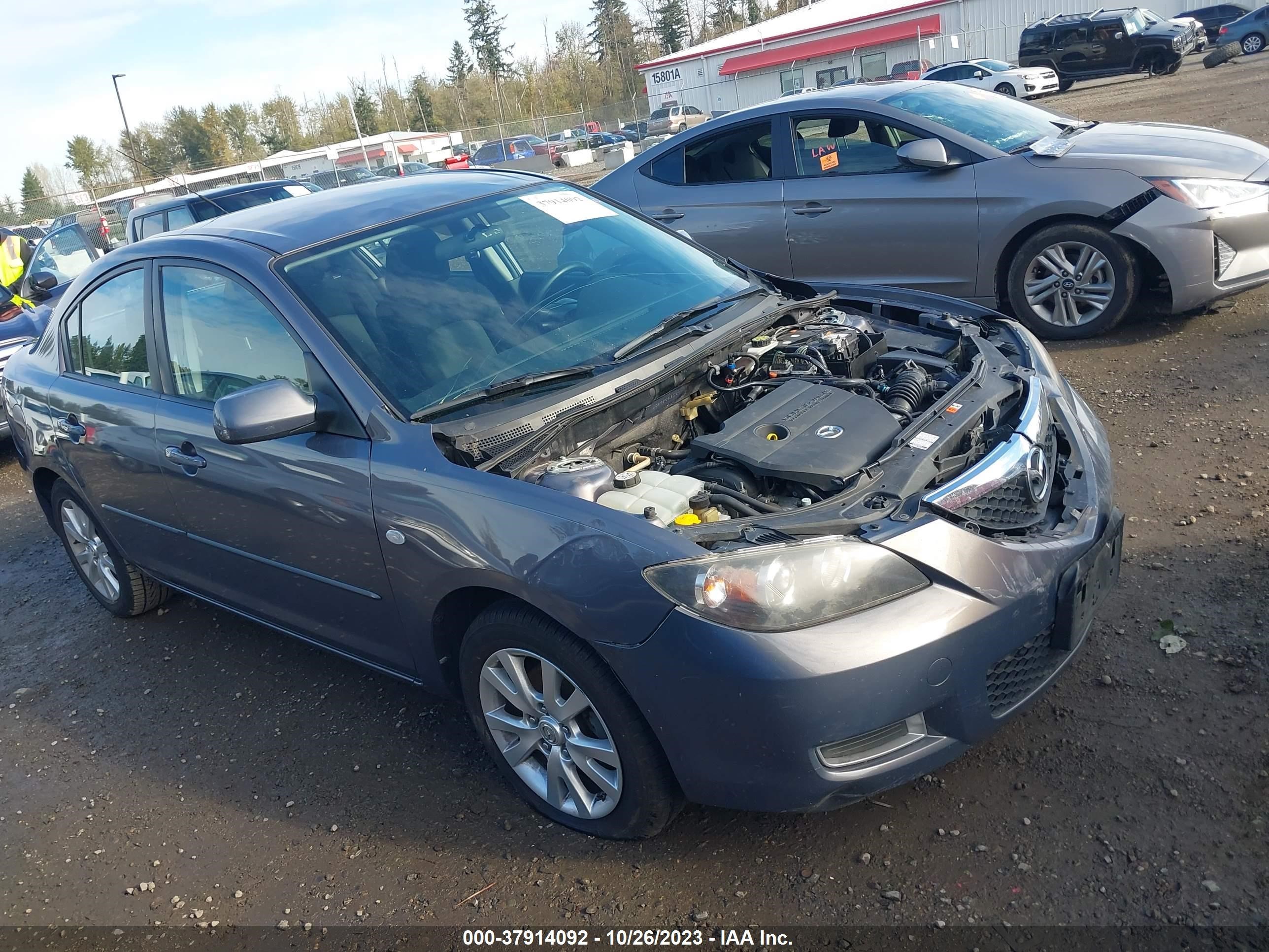 MAZDA 3 2008 jm1bk32f981800467