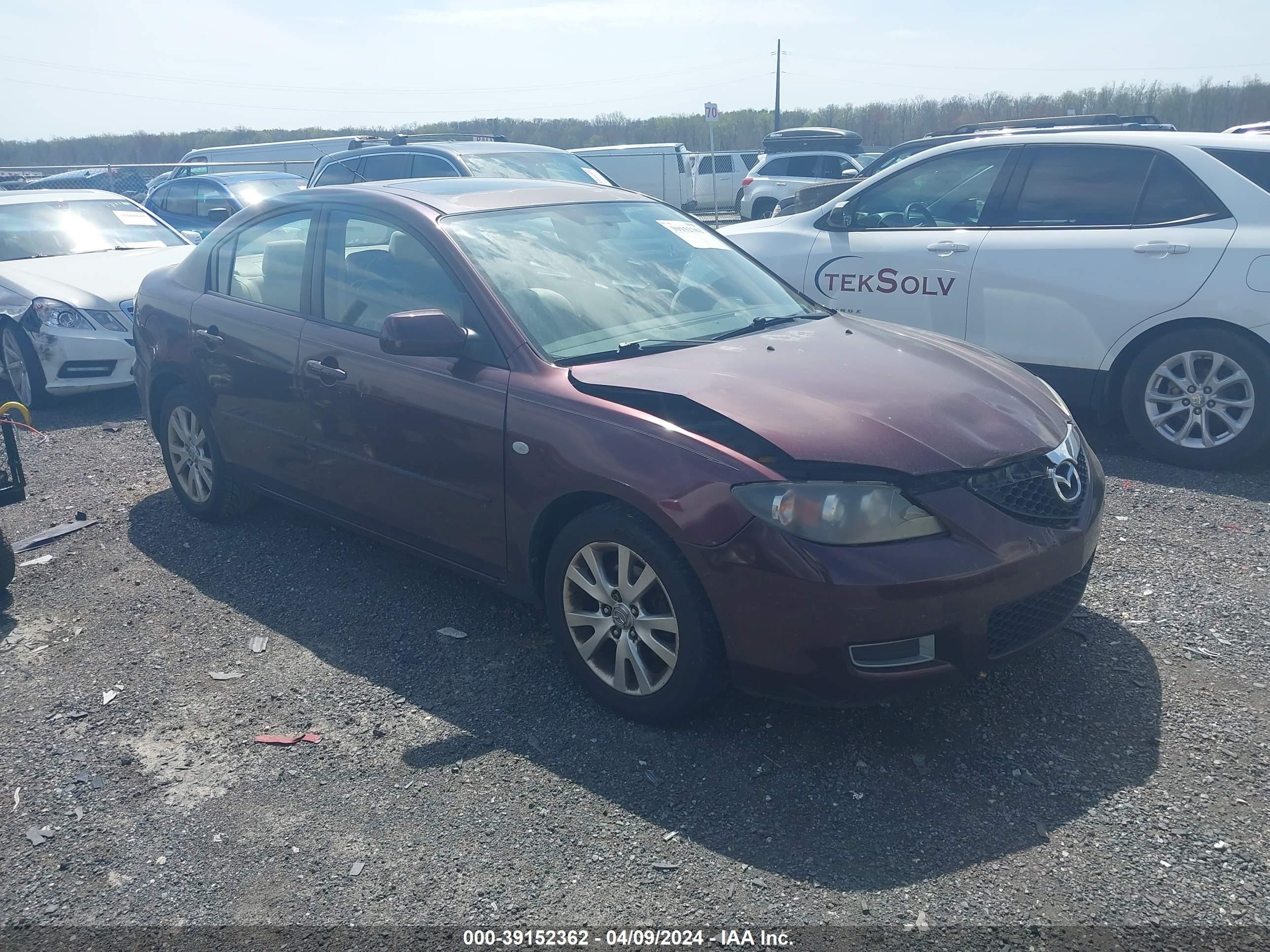 MAZDA 3 2007 jm1bk32fx71770264