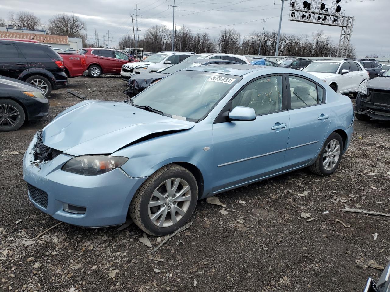 MAZDA 3 2007 jm1bk32fx71771687