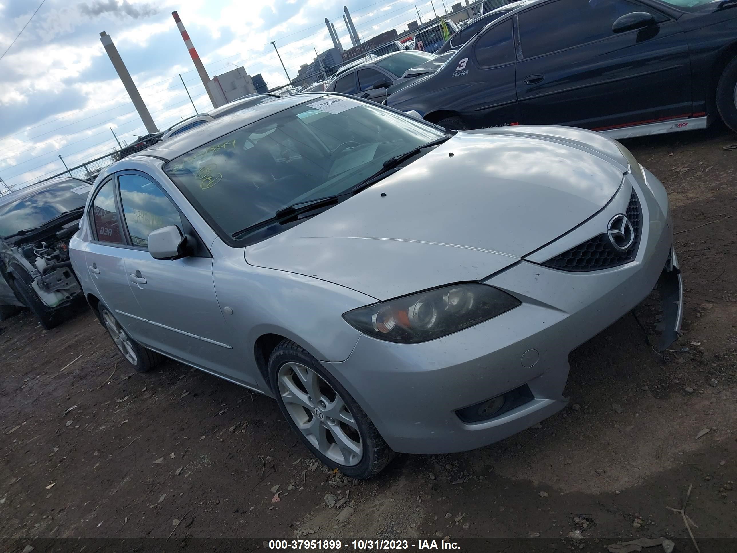 MAZDA 3 2009 jm1bk32fx91197398