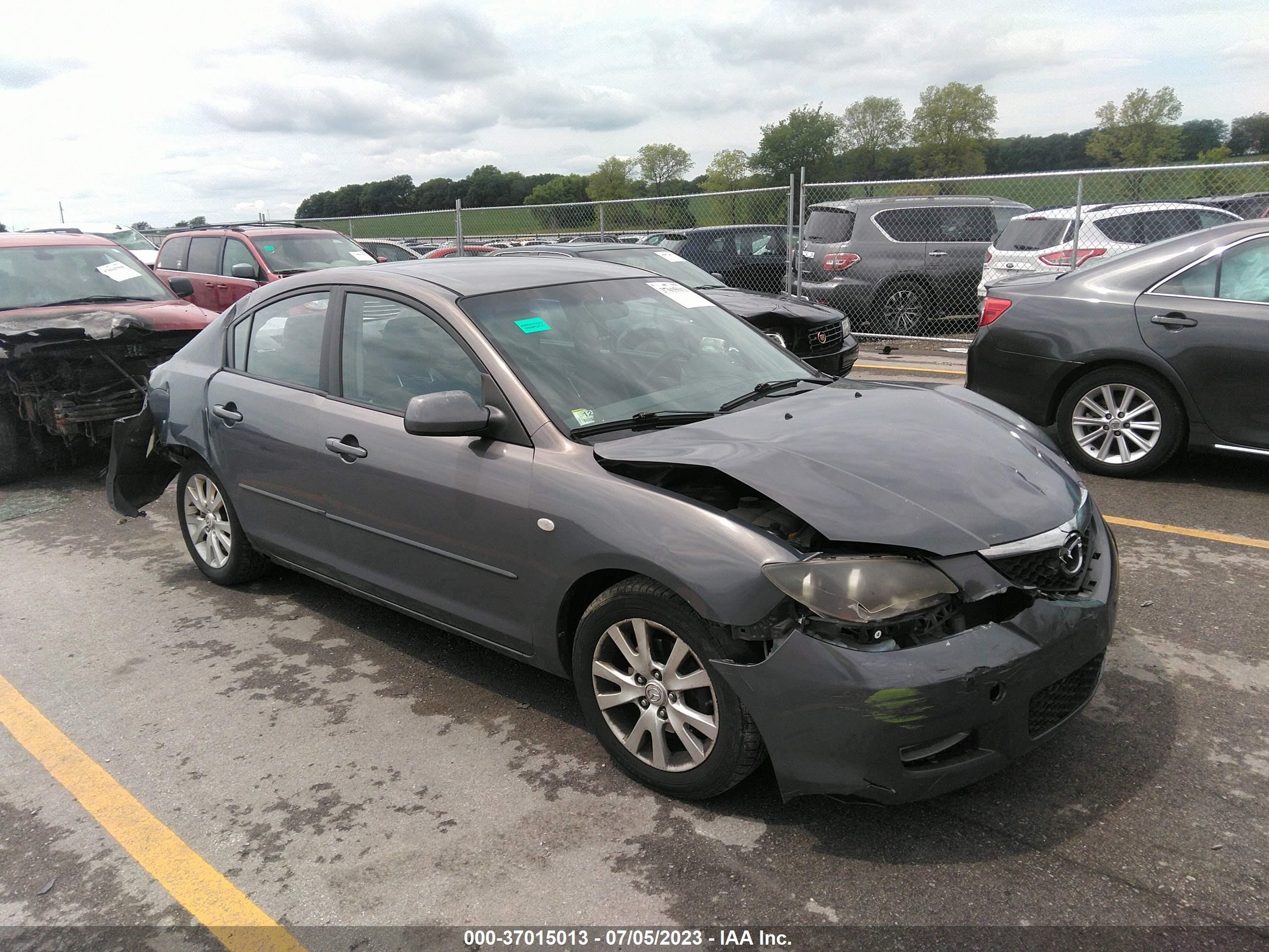 MAZDA 3 2008 jm1bk32g081803010