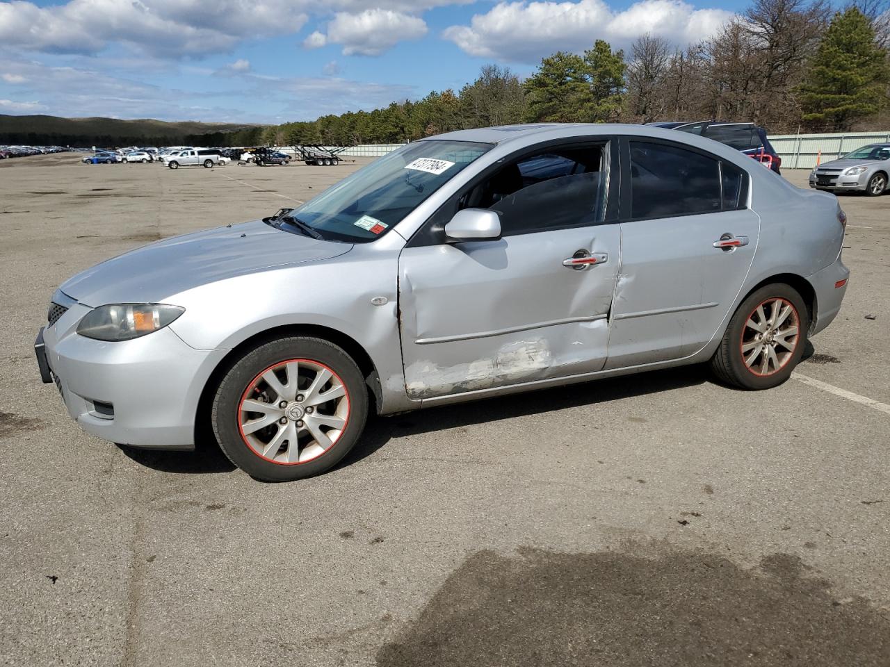 MAZDA 3 2008 jm1bk32g181825615