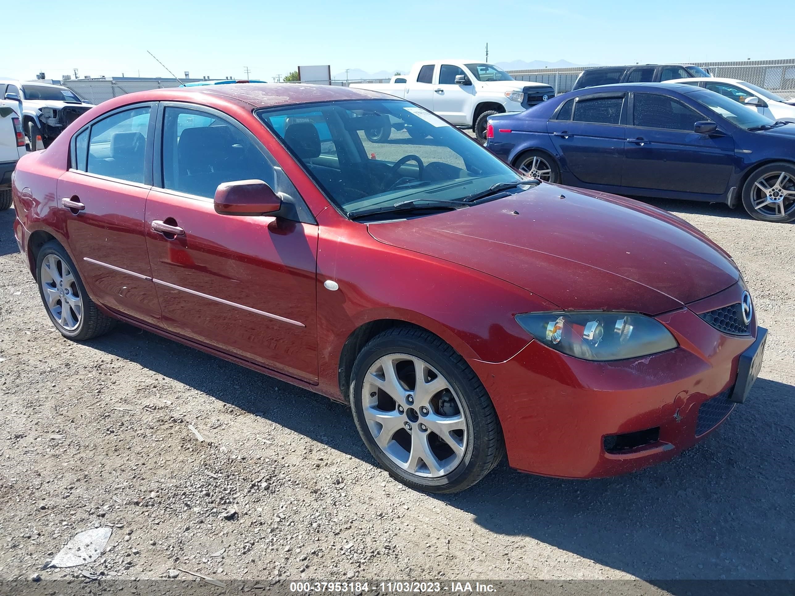 MAZDA 3 2009 jm1bk32g191215165