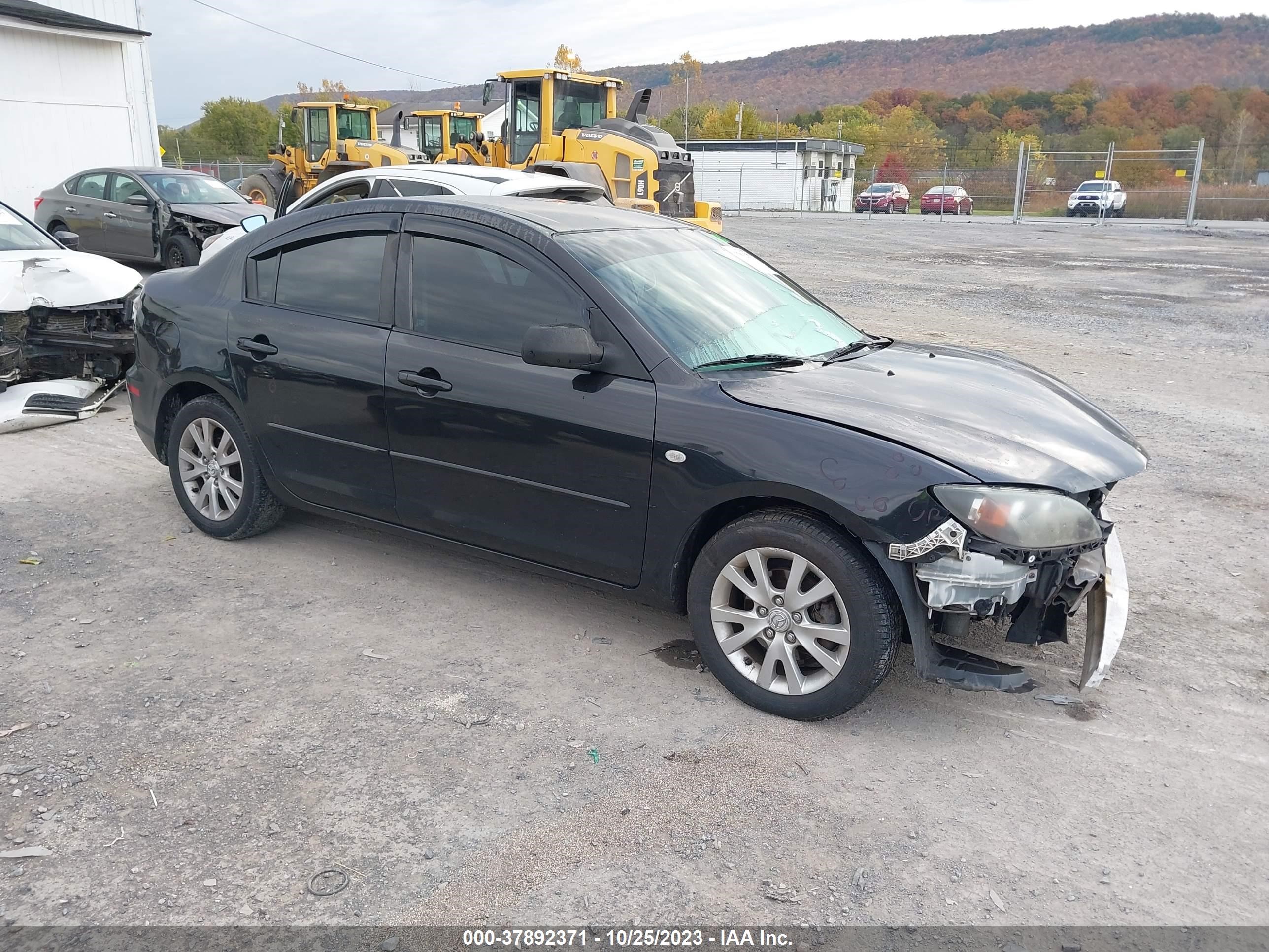 MAZDA 3 2008 jm1bk32g281789417