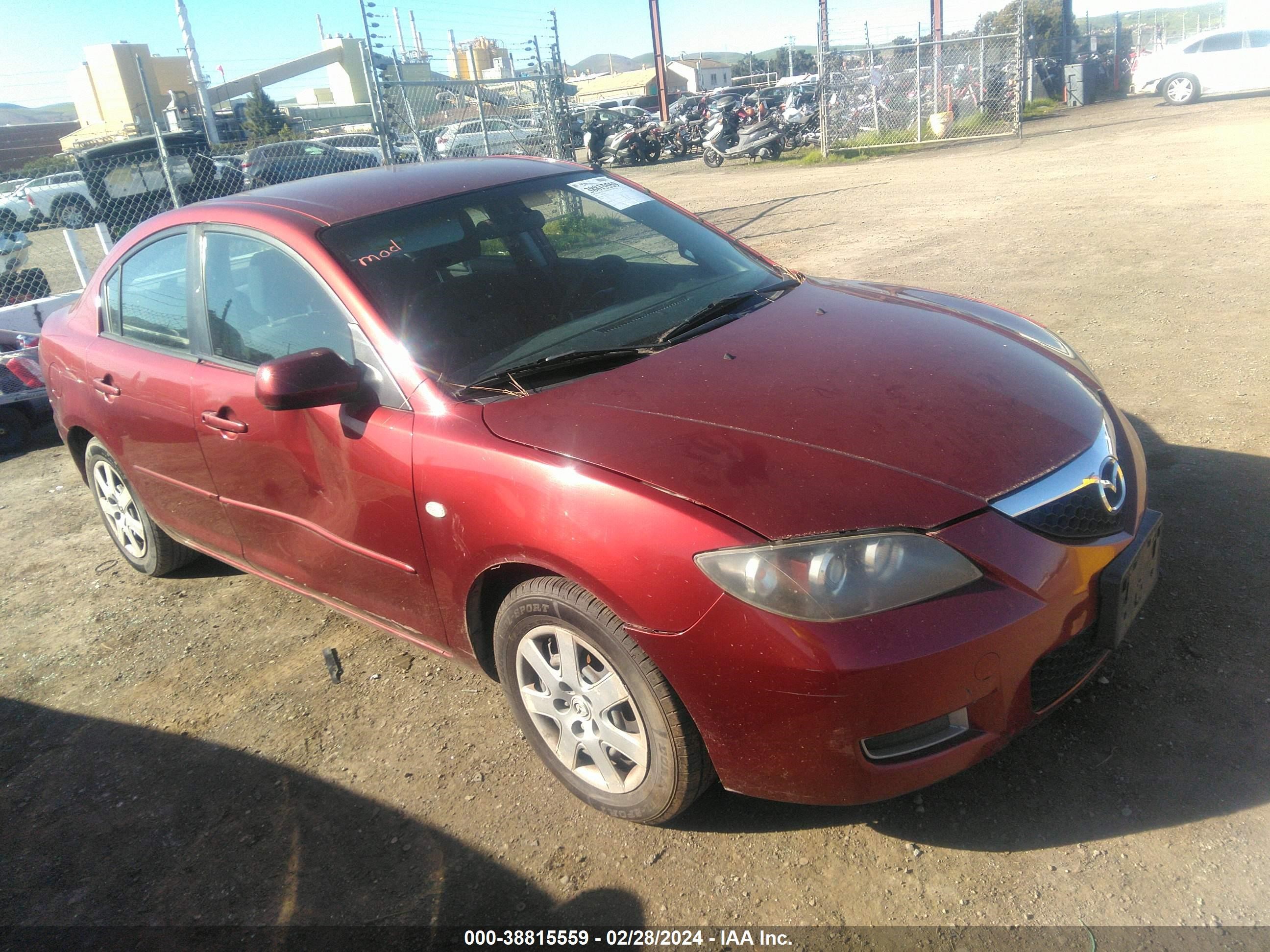 MAZDA 3 2009 jm1bk32g291247526