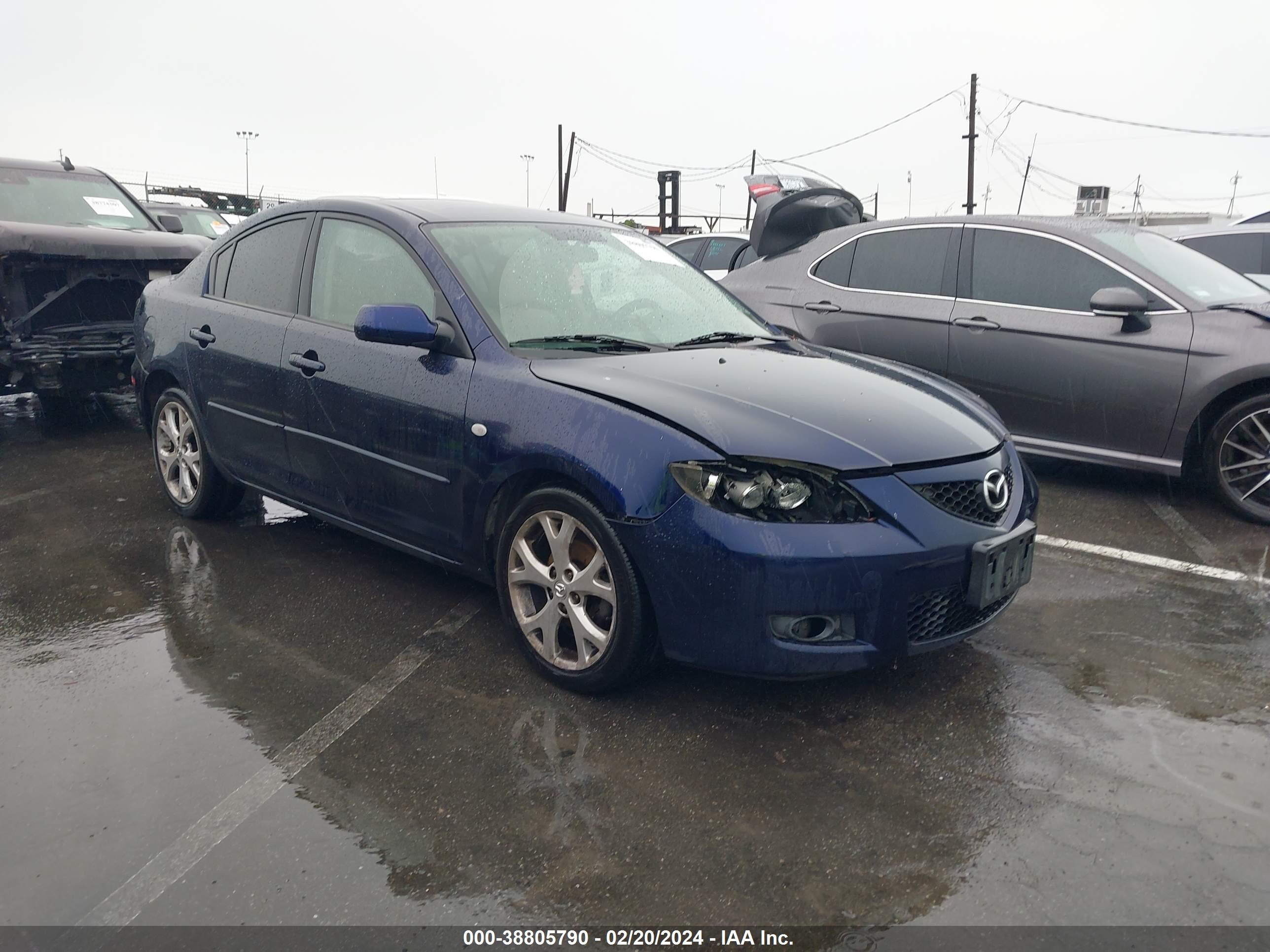 MAZDA 3 2008 jm1bk32g381178599