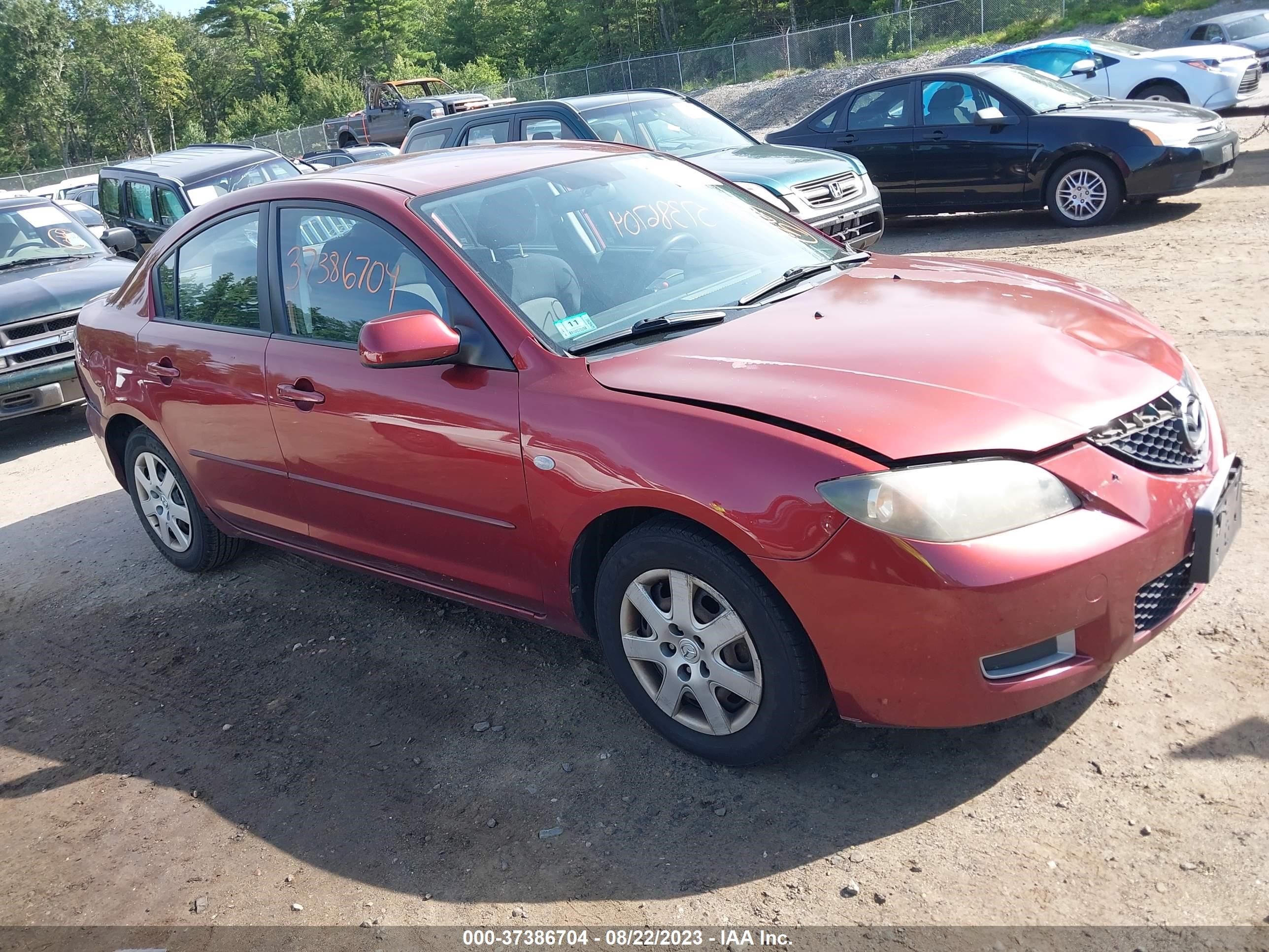 MAZDA 3 2009 jm1bk32g491208162