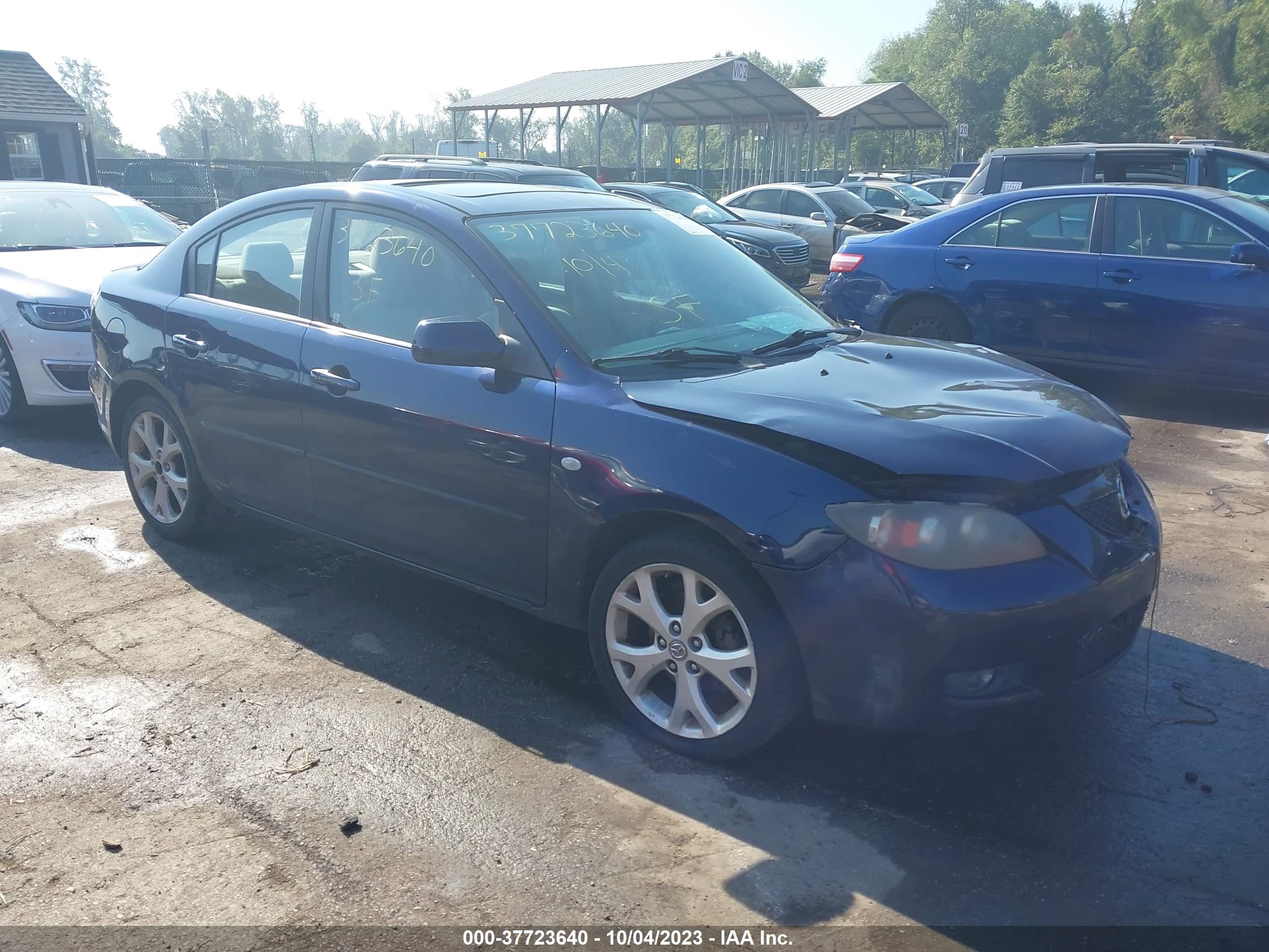 MAZDA 3 2008 jm1bk32g581100924