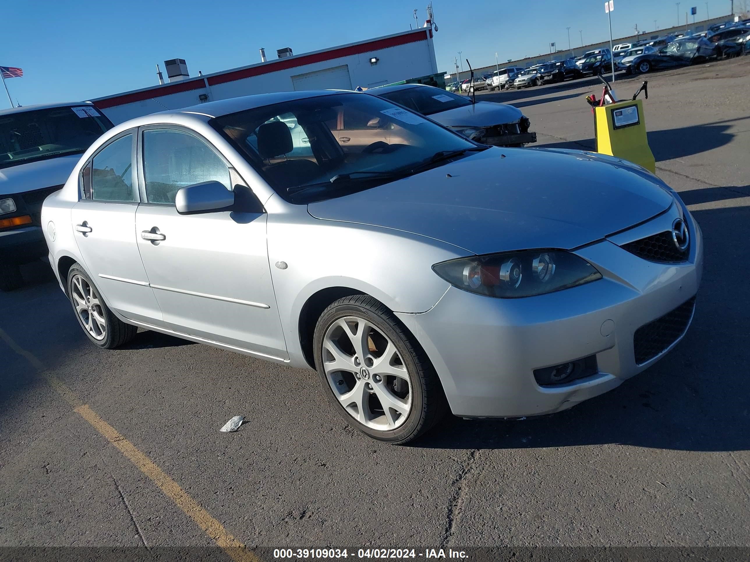 MAZDA 3 2008 jm1bk32g581102723